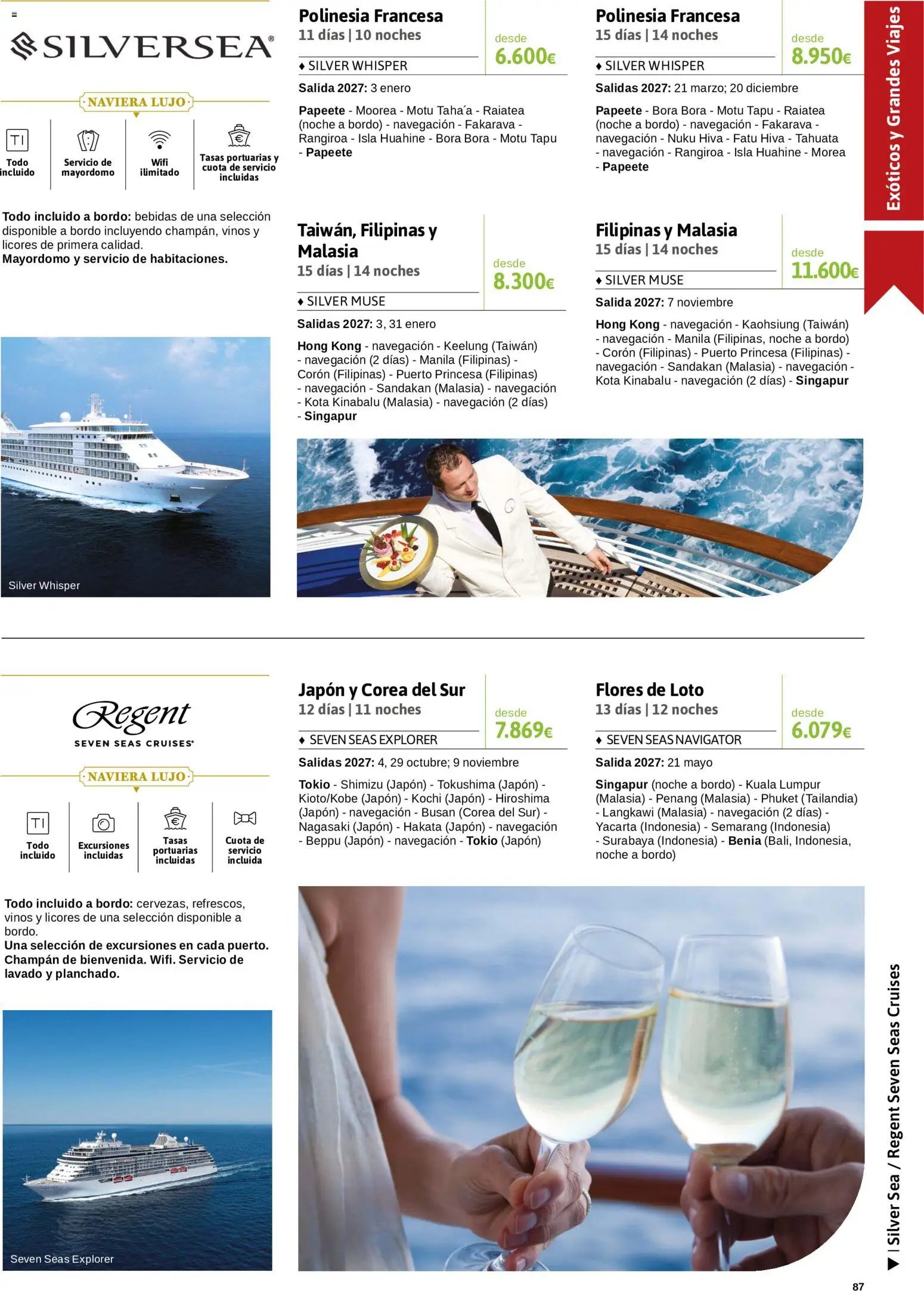 Viajes El Corte Inglés Crucero fantástico