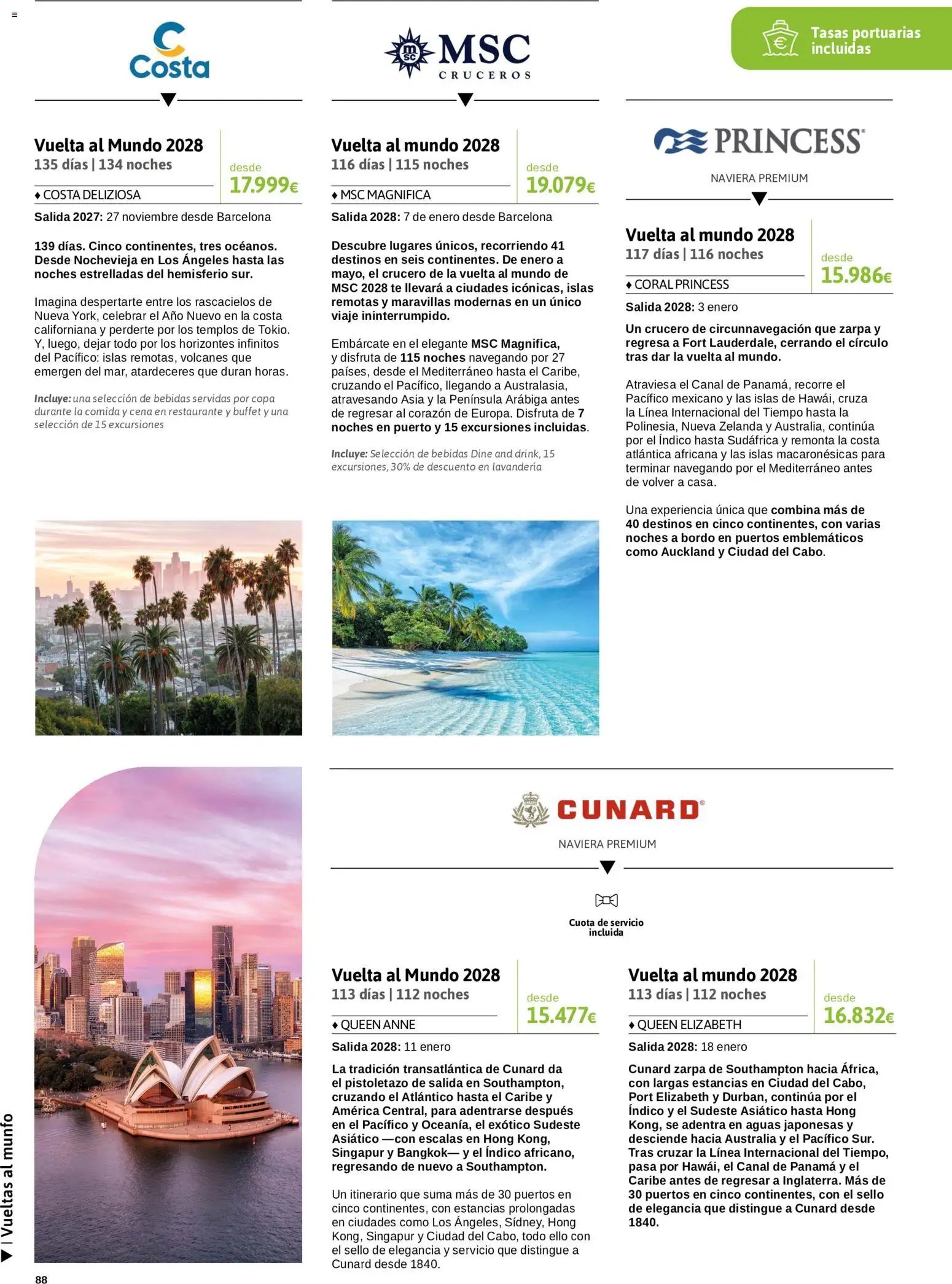 Viajes El Corte Inglés Crucero fantástico