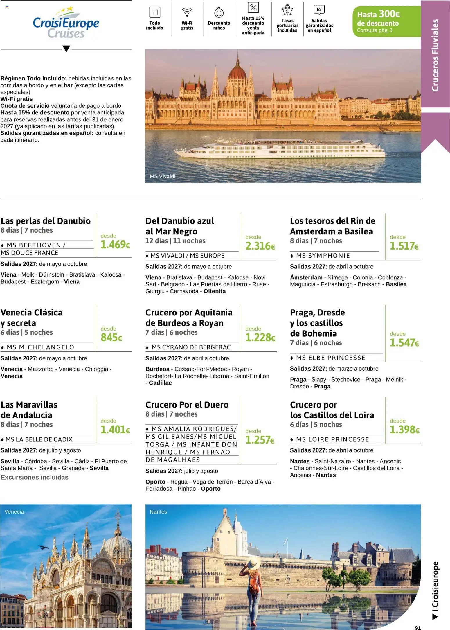 Viajes El Corte Inglés Crucero fantástico