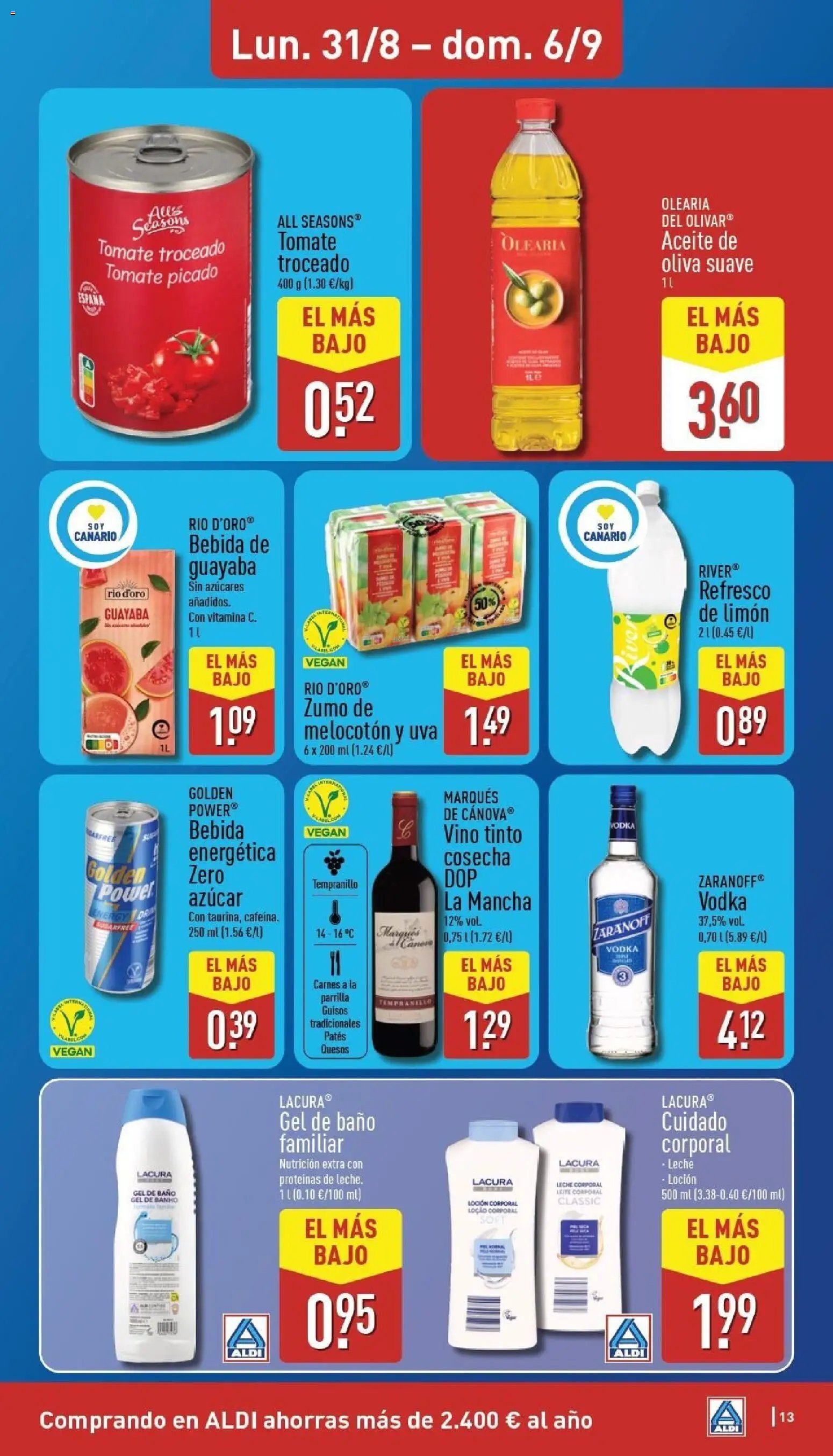 Aldi folleto Canarias