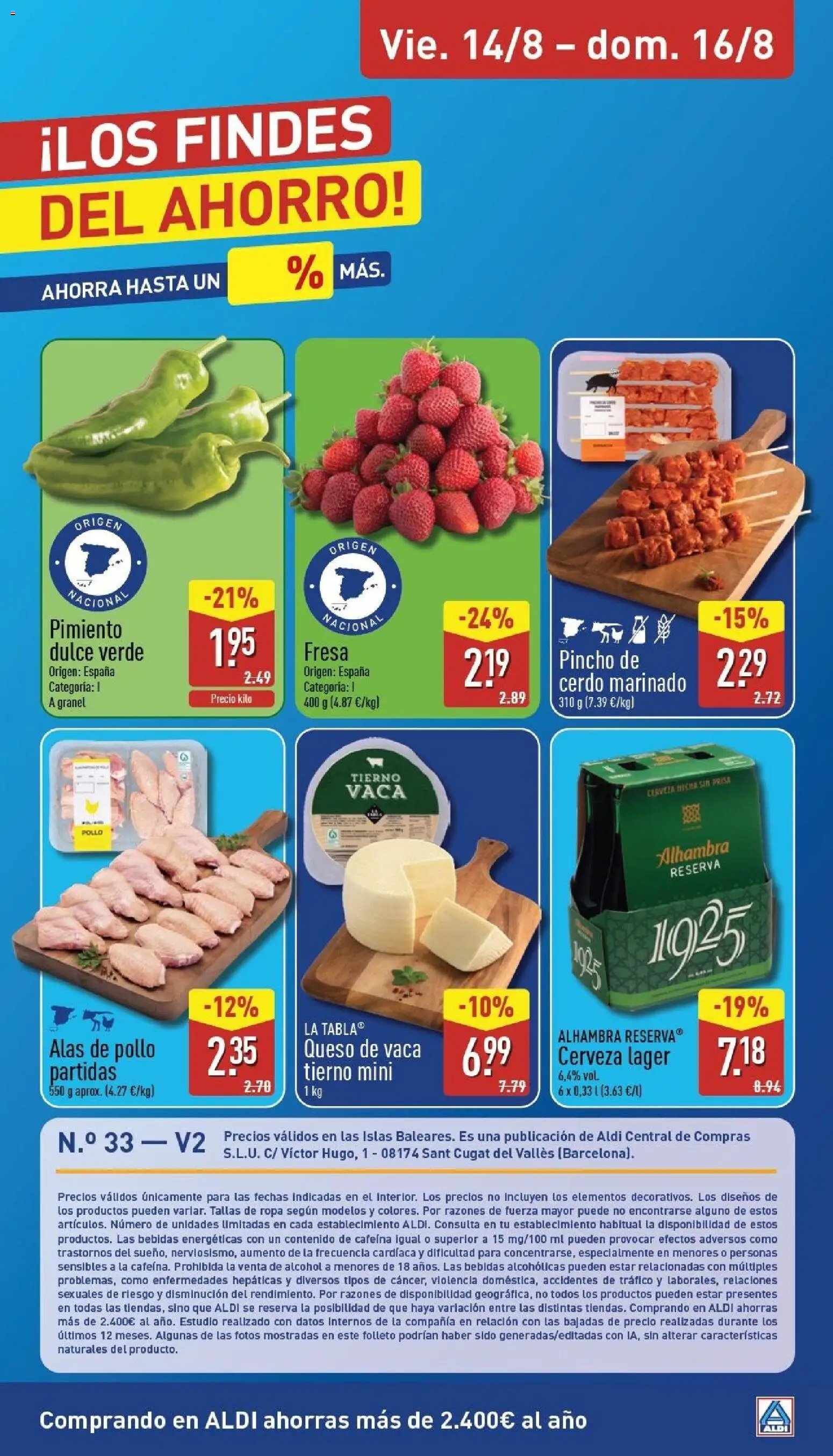 Aldi folleto Baleares
