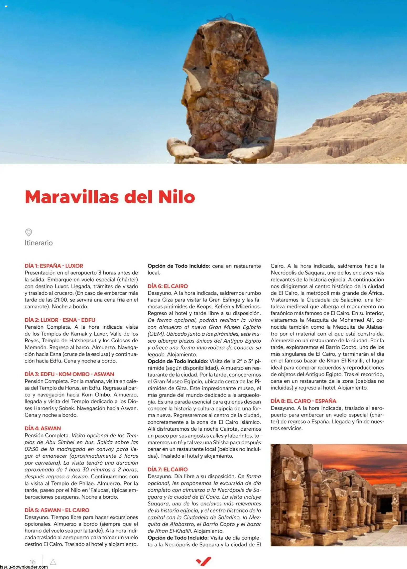 Halcón Viajes Egípto