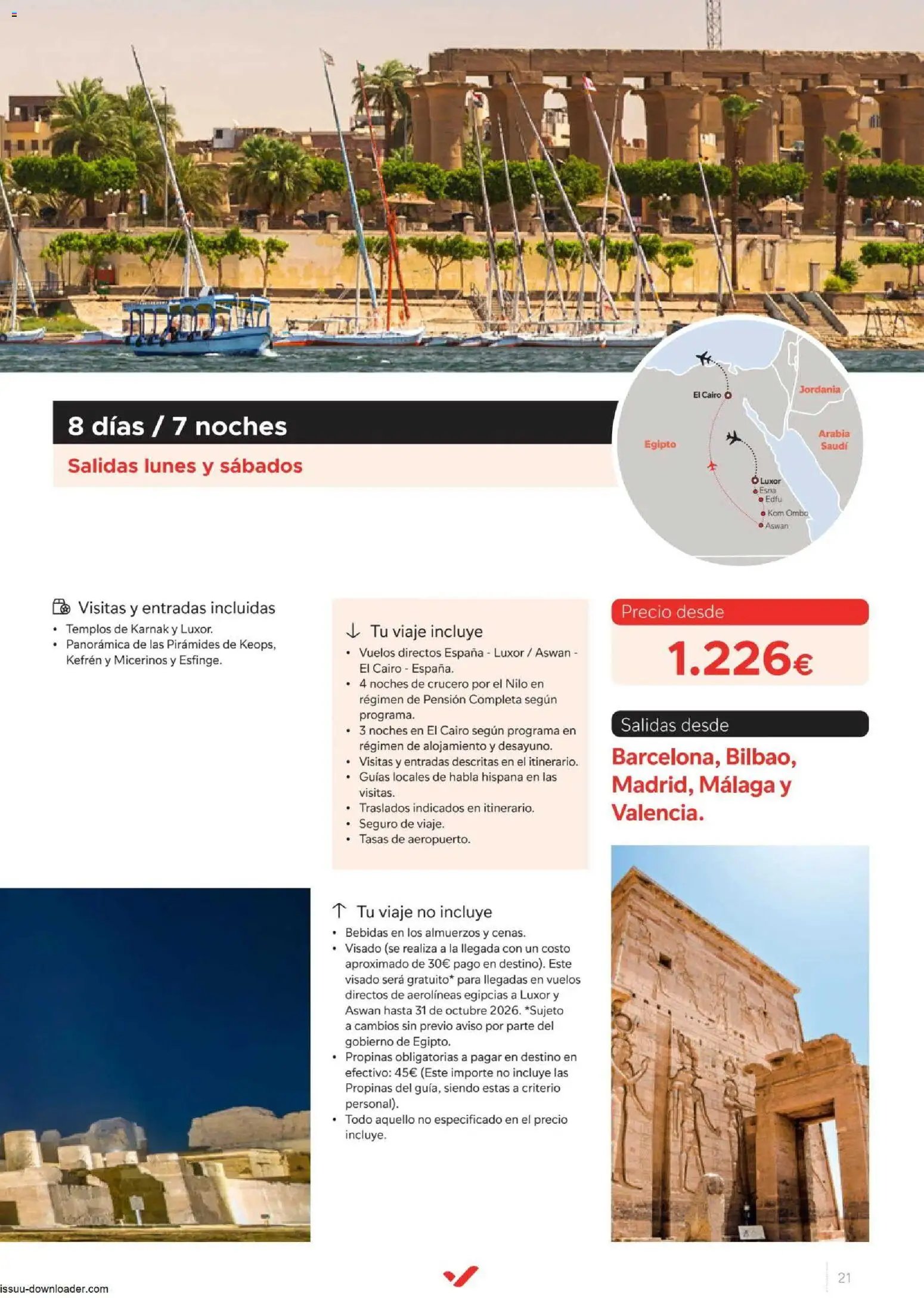 Halcón Viajes Egípto