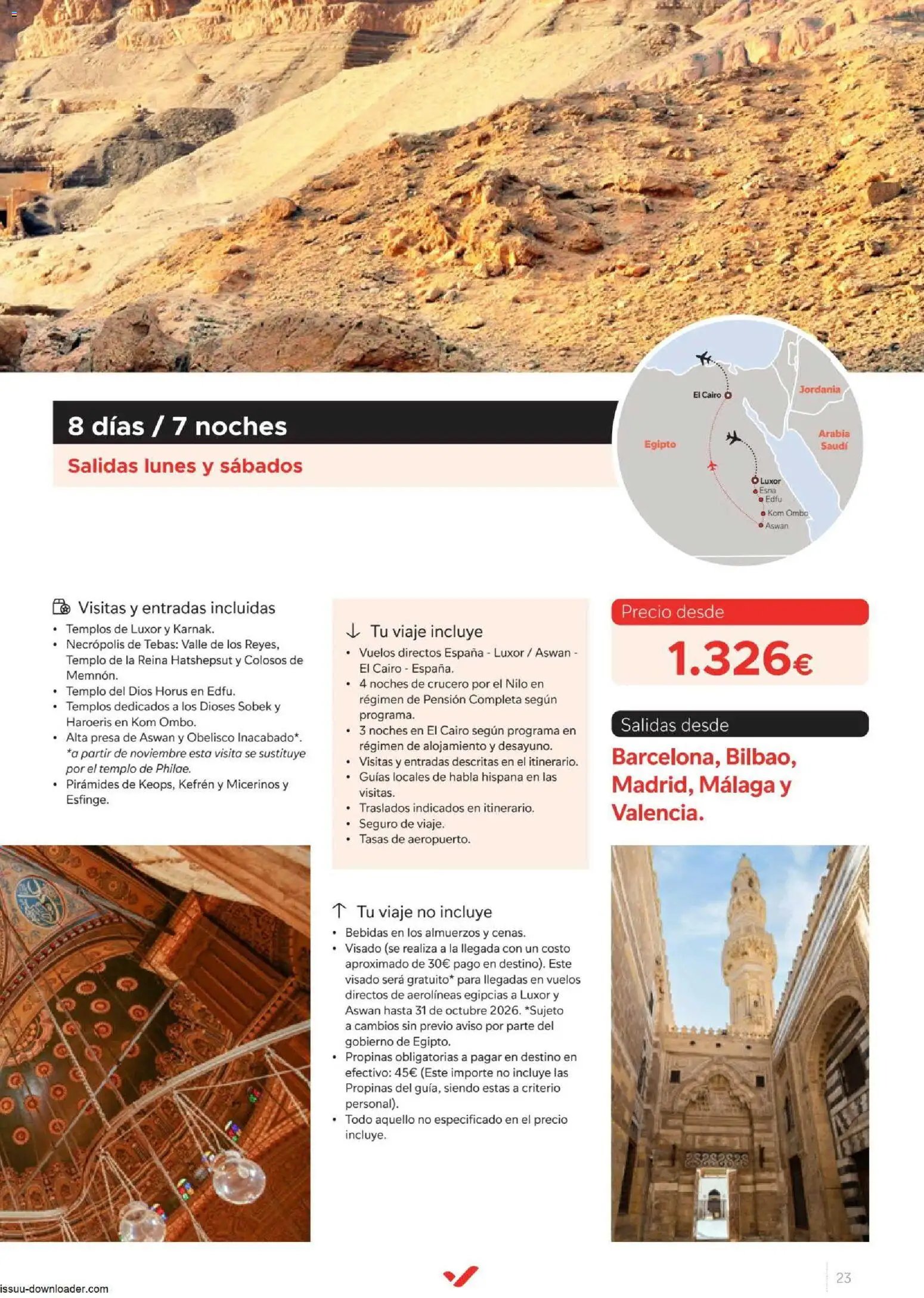 Halcón Viajes Egípto