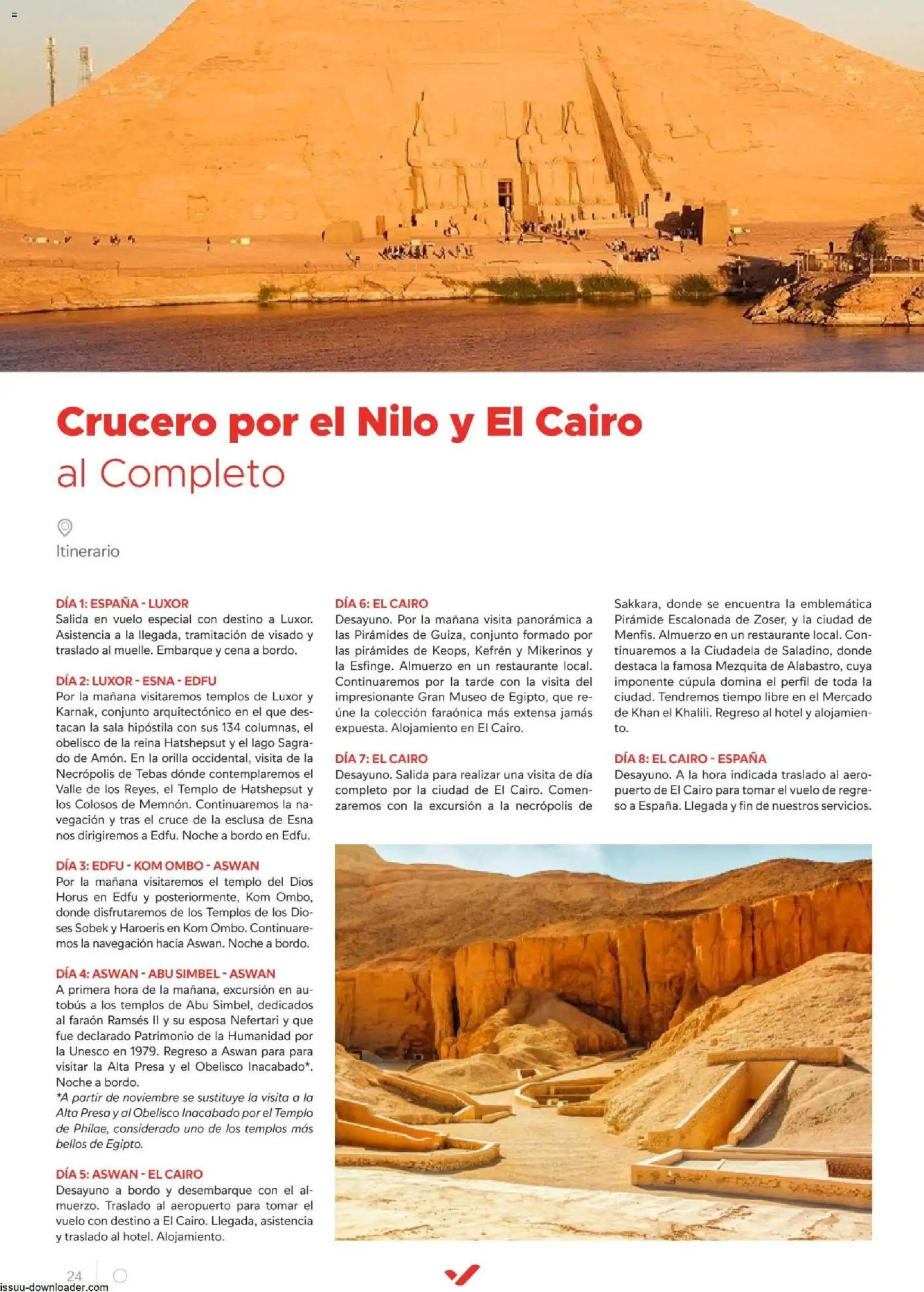 Halcón Viajes Egípto