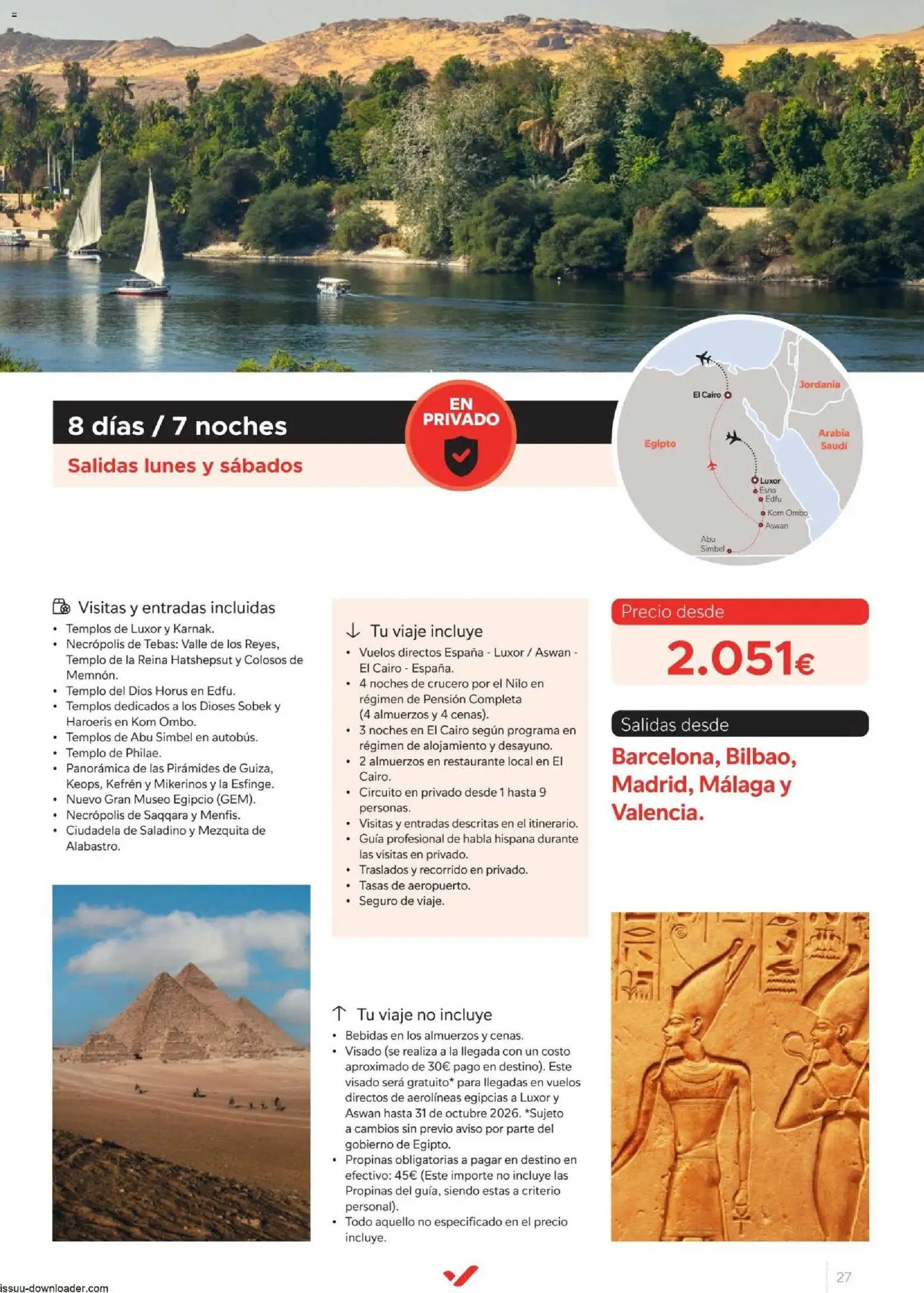 Halcón Viajes Egípto