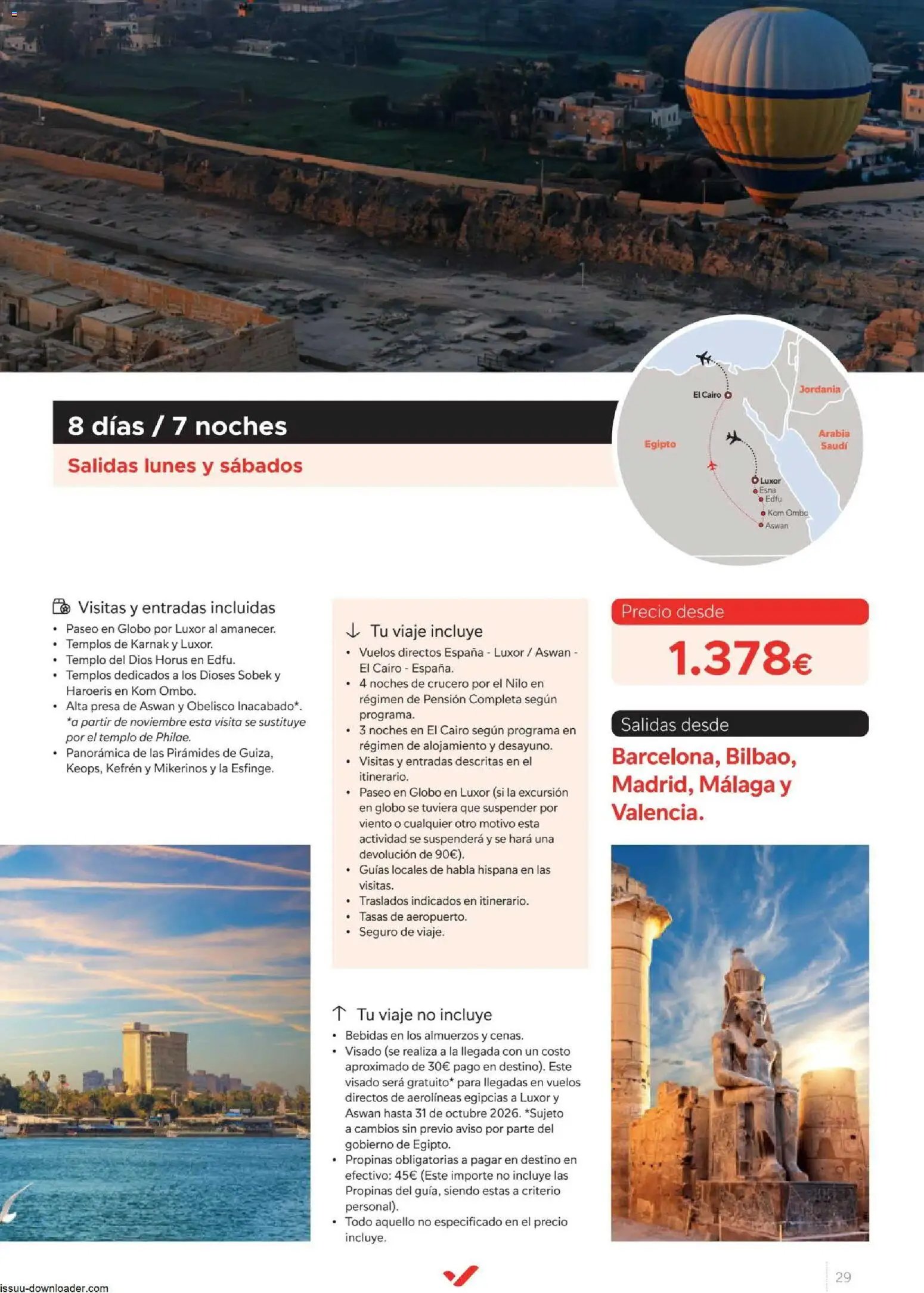 Halcón Viajes Egípto