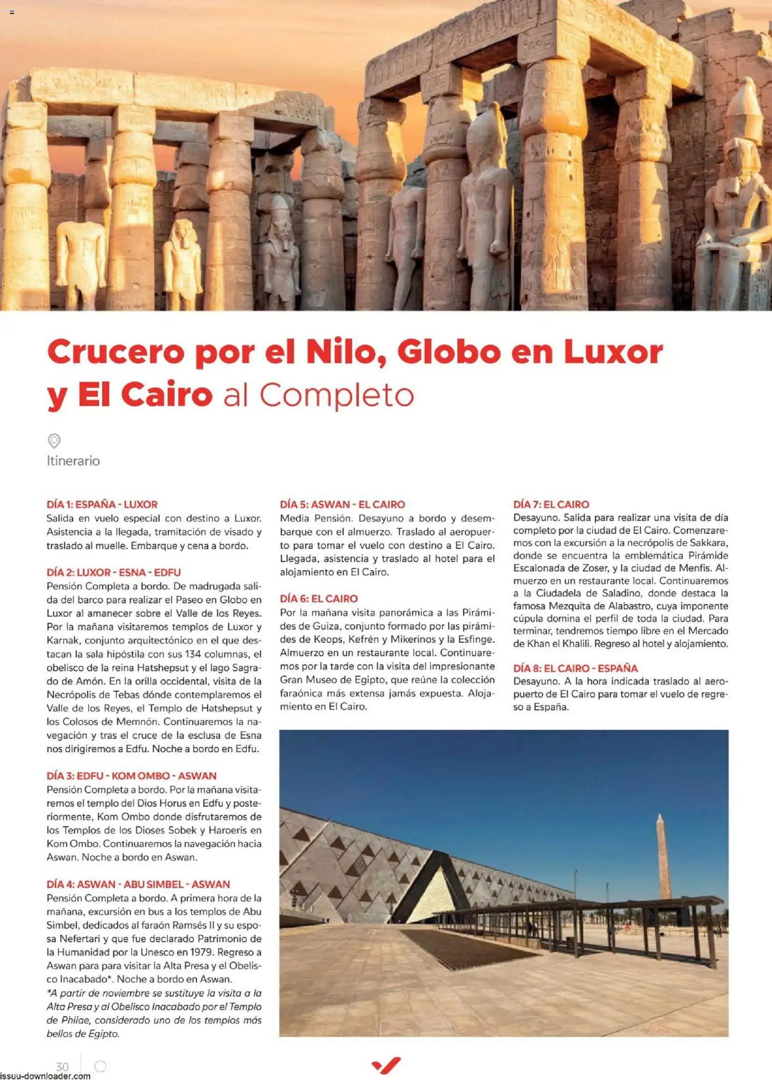 Halcón Viajes Egípto