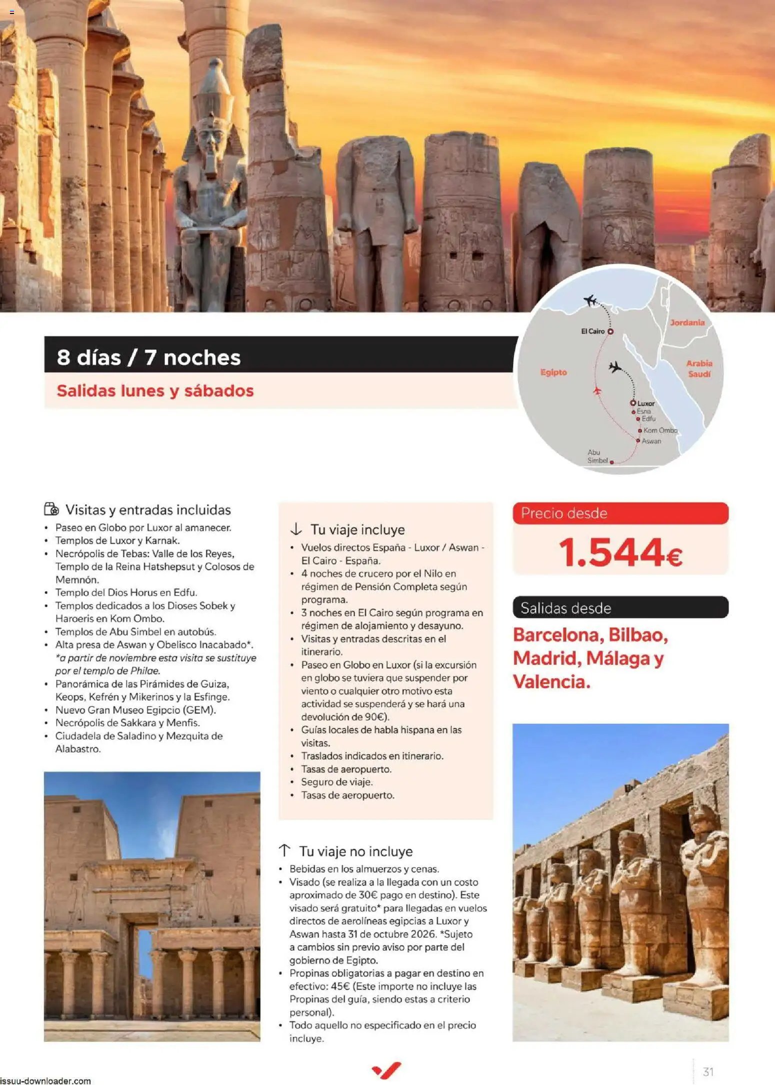 Halcón Viajes Egípto