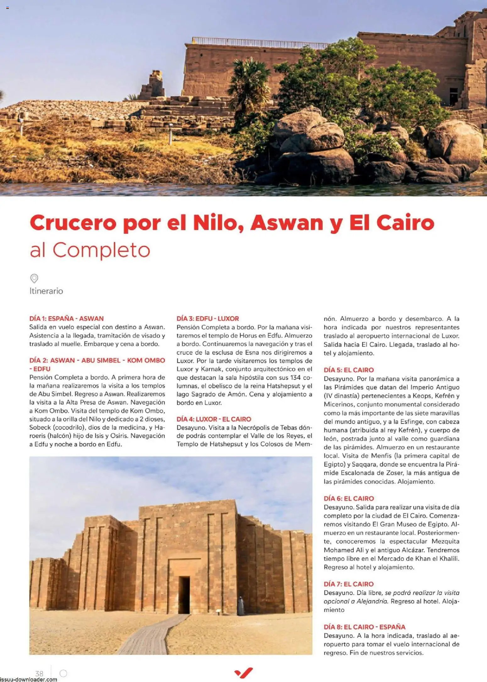 Halcón Viajes Egípto