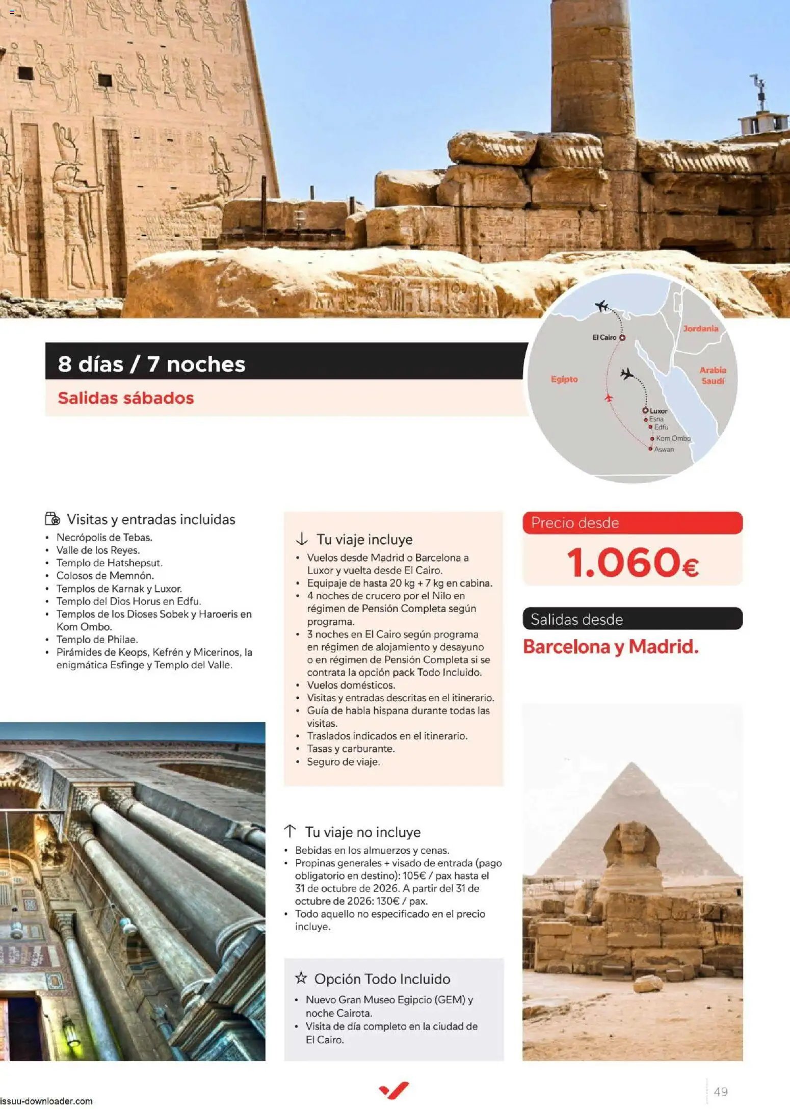Halcón Viajes Egípto