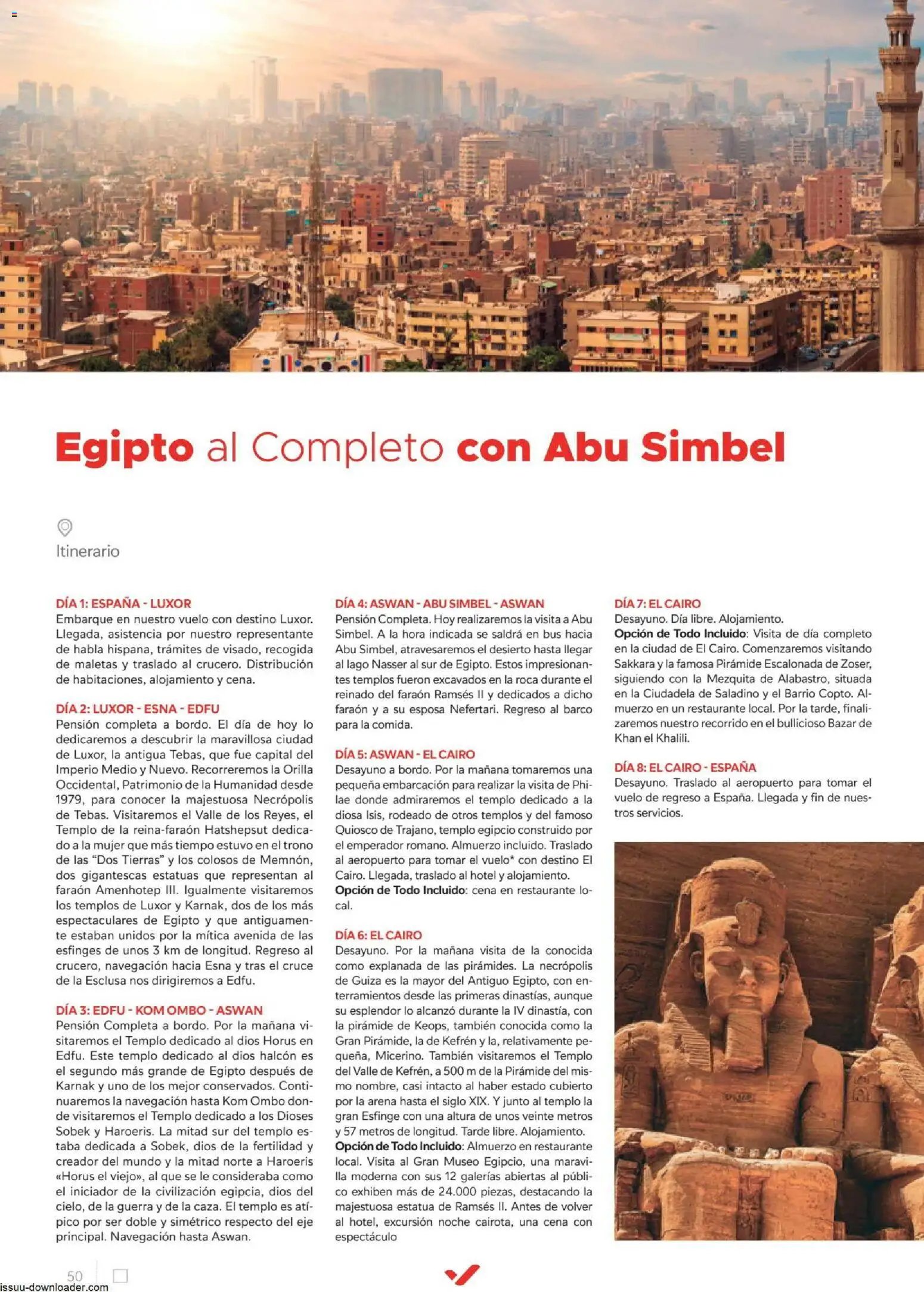 Halcón Viajes Egípto