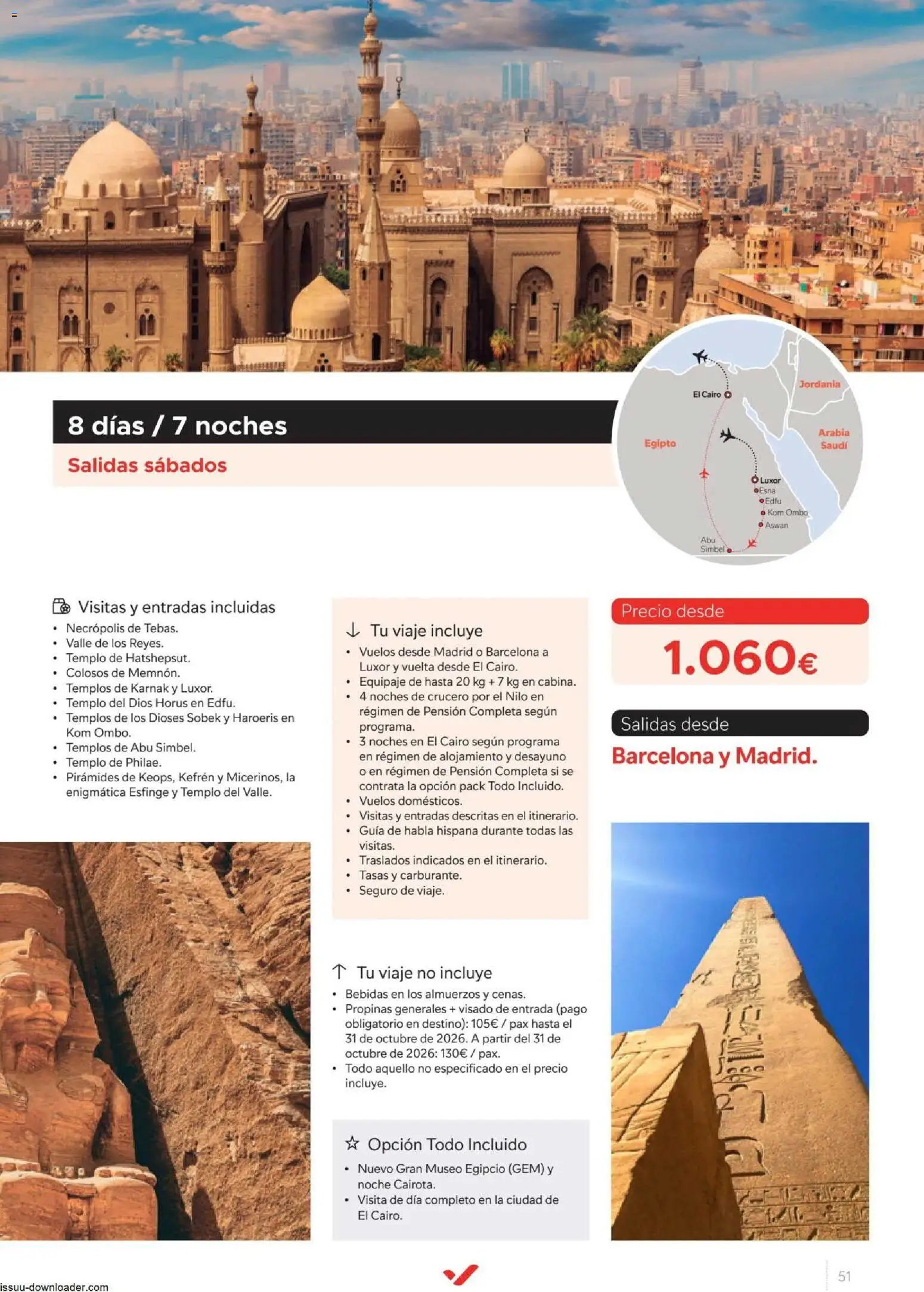 Halcón Viajes Egípto