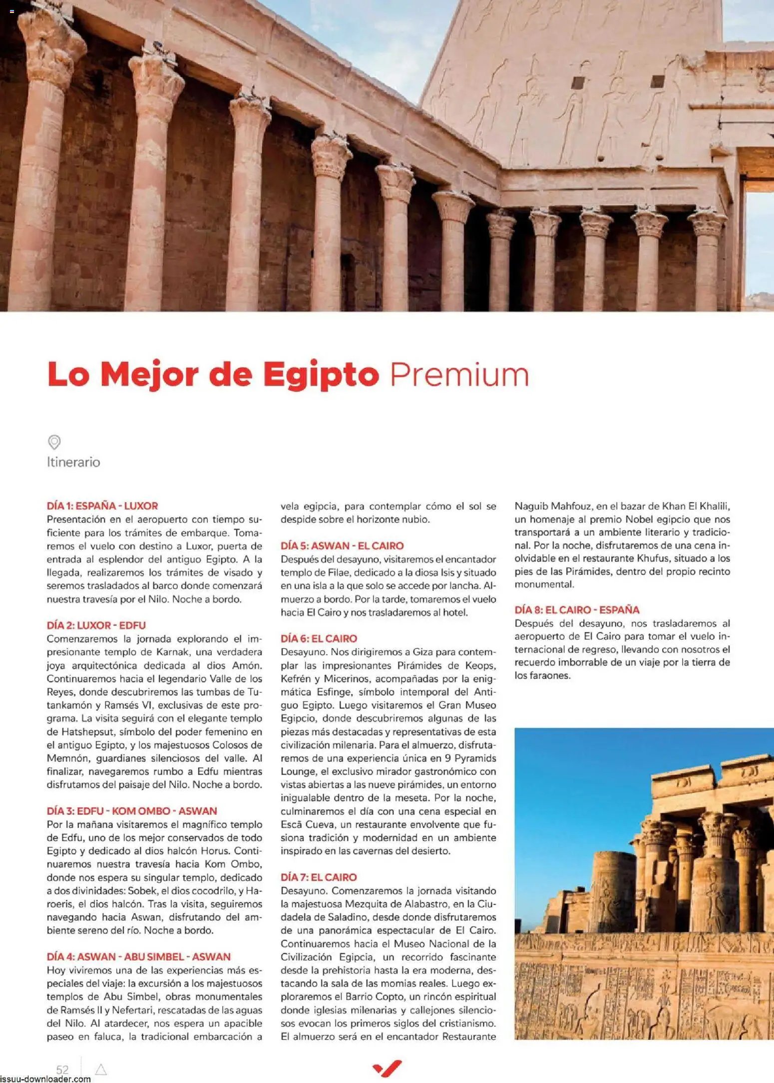 Halcón Viajes Egípto