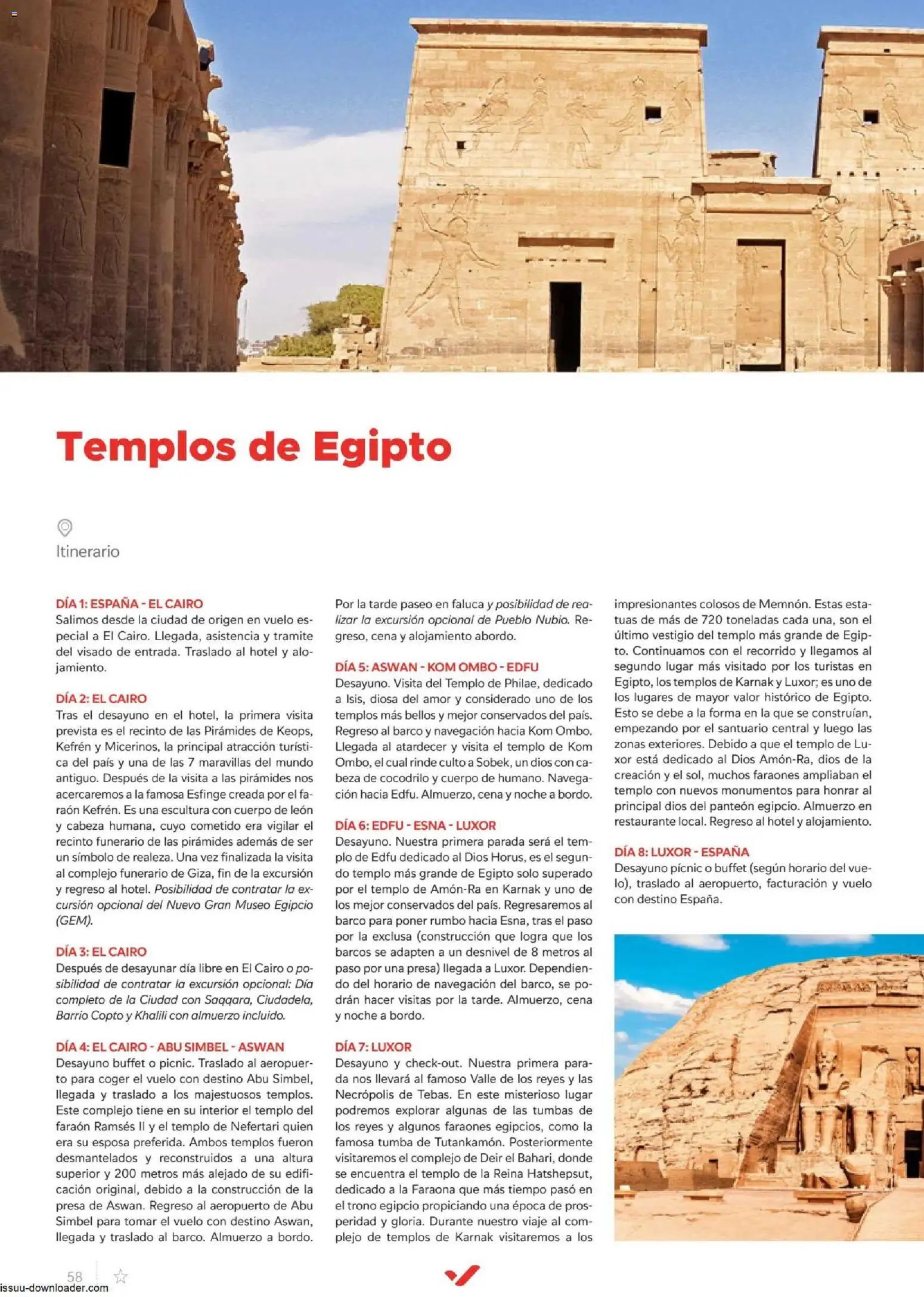 Halcón Viajes Egípto