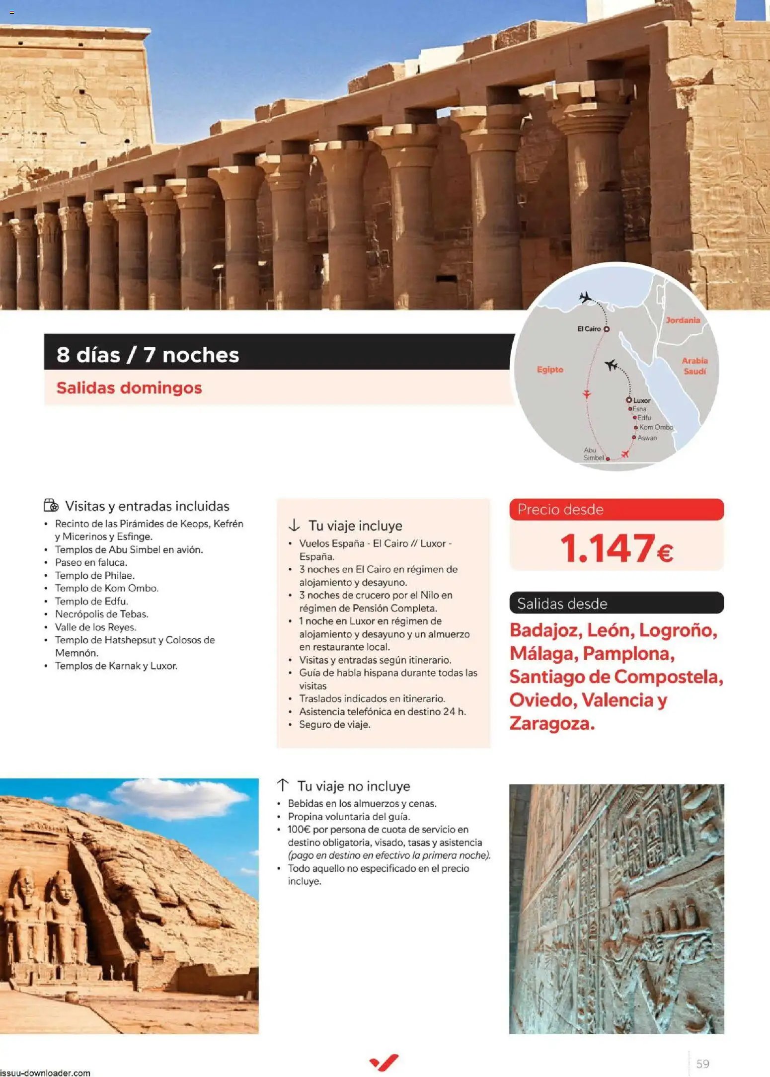 Halcón Viajes Egípto
