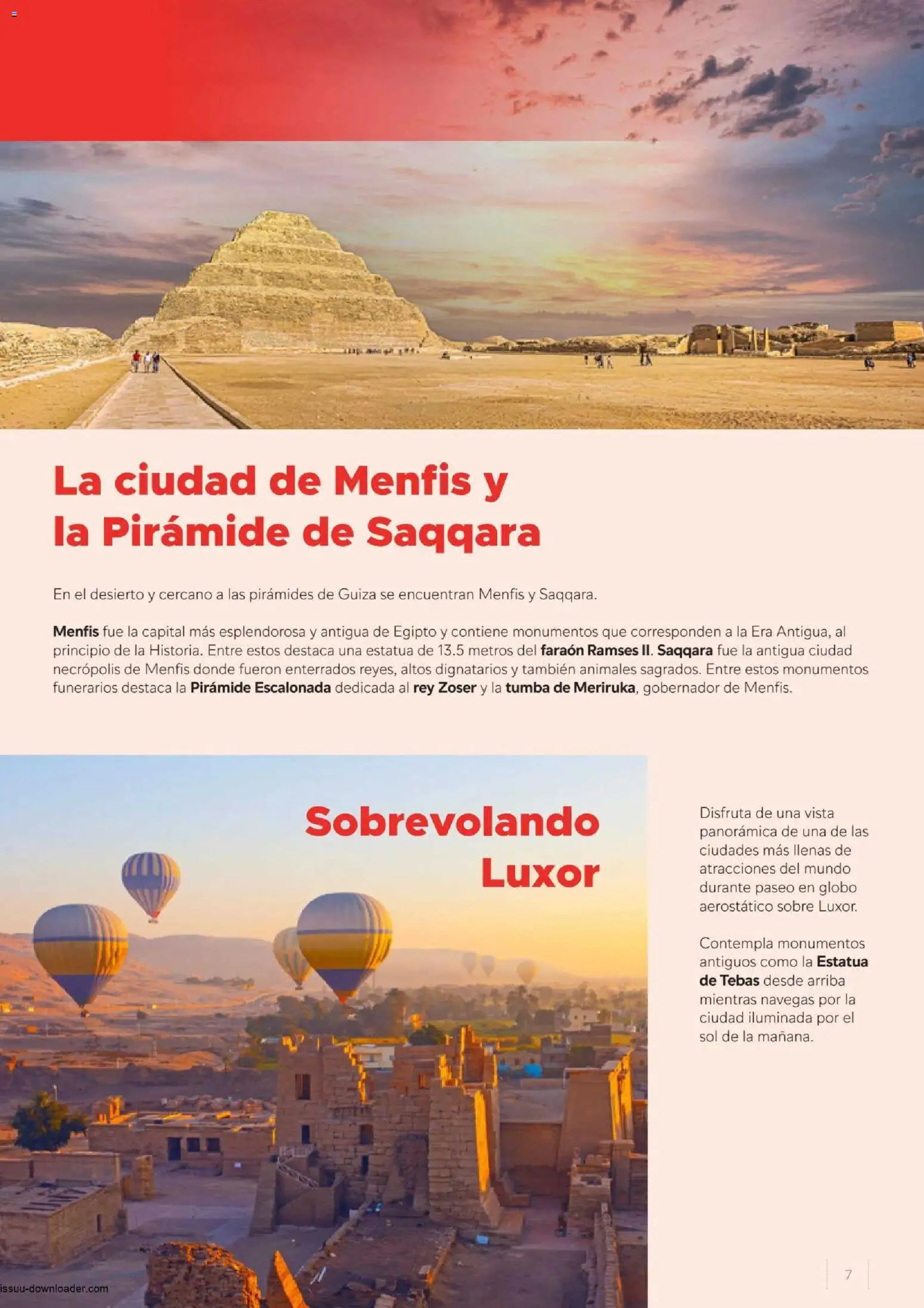 Halcón Viajes Egípto