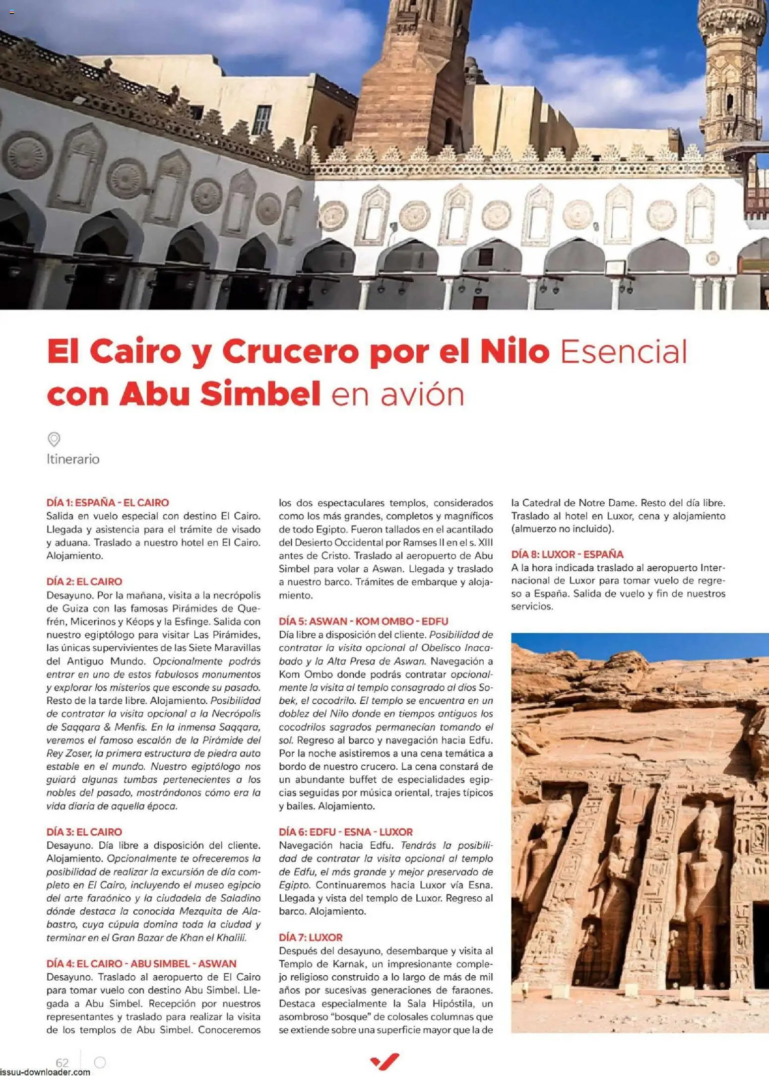 Halcón Viajes Egípto