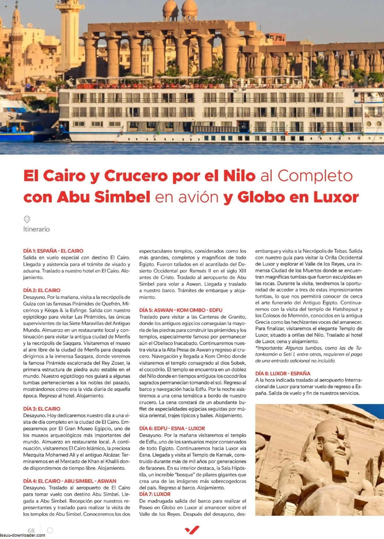 Halcón Viajes Egípto