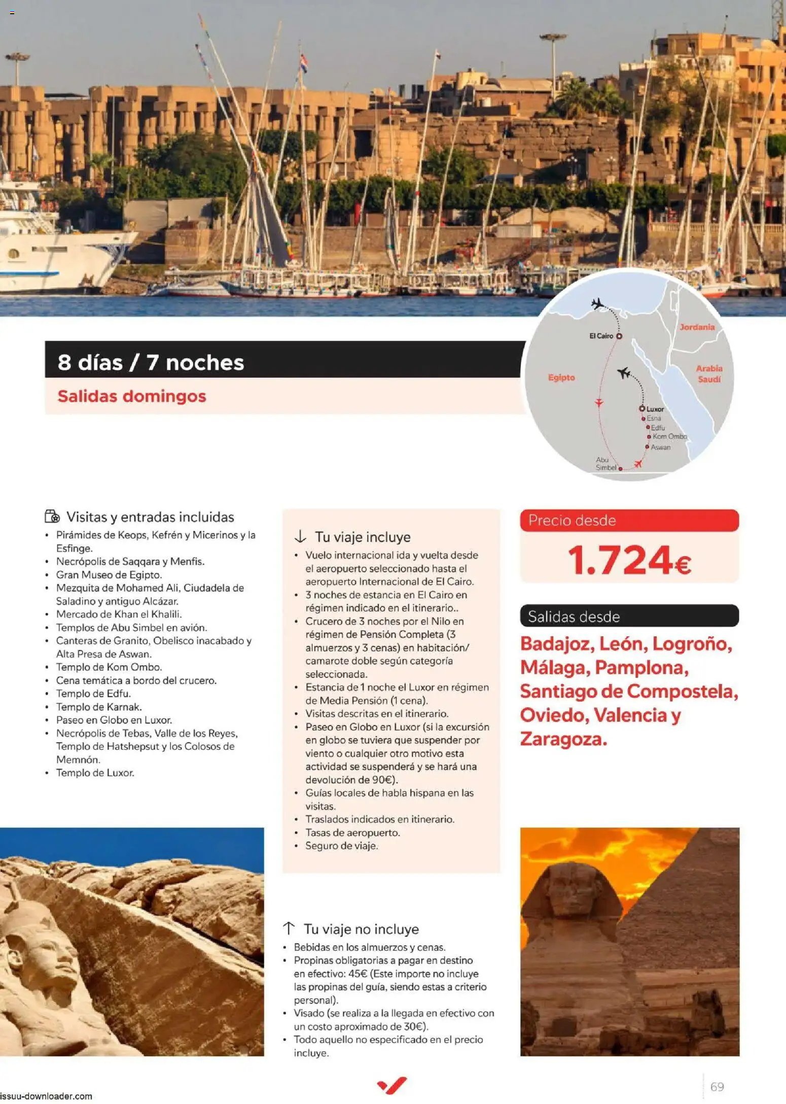 Halcón Viajes Egípto