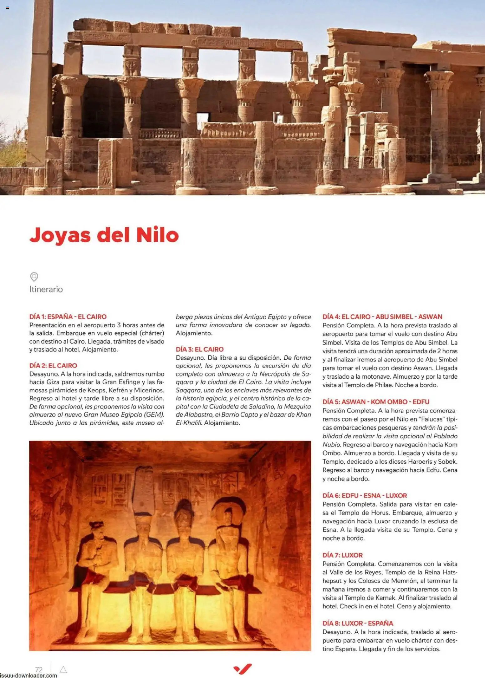 Halcón Viajes Egípto