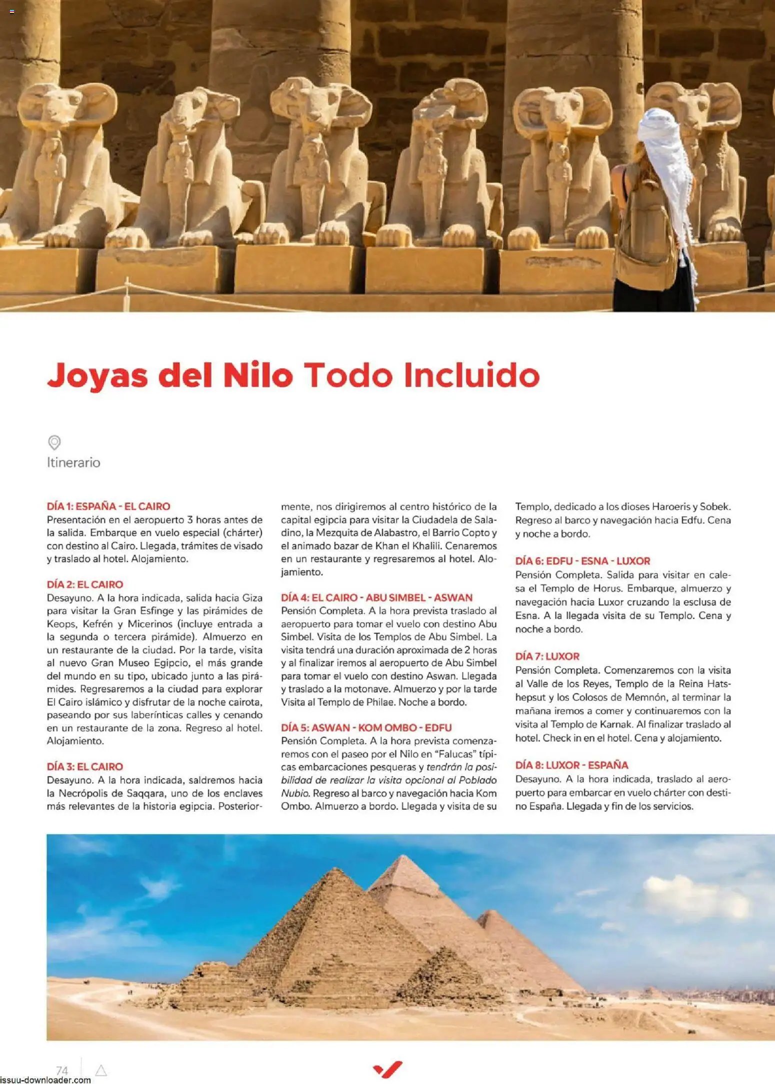 Halcón Viajes Egípto