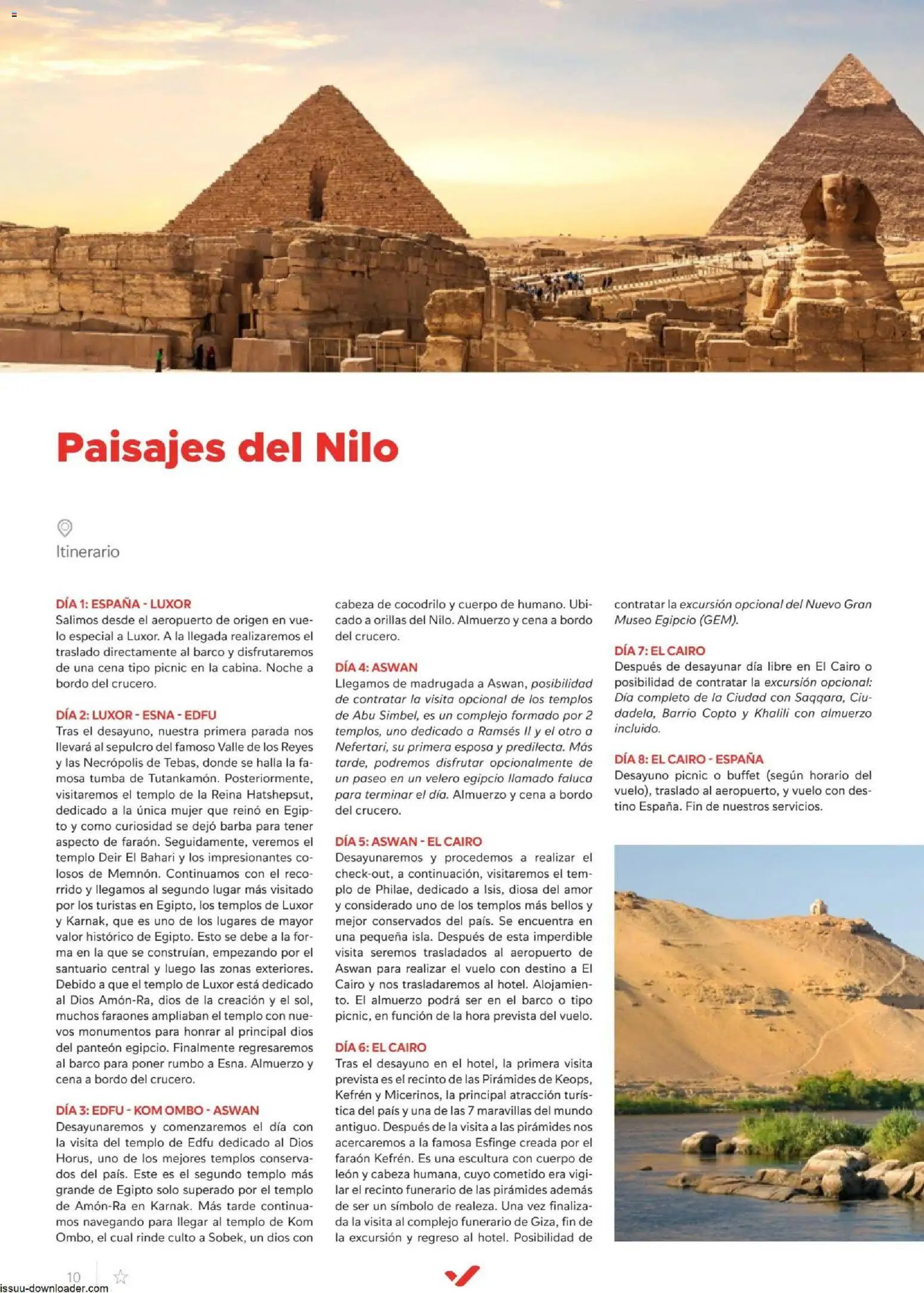 Halcón Viajes Egípto