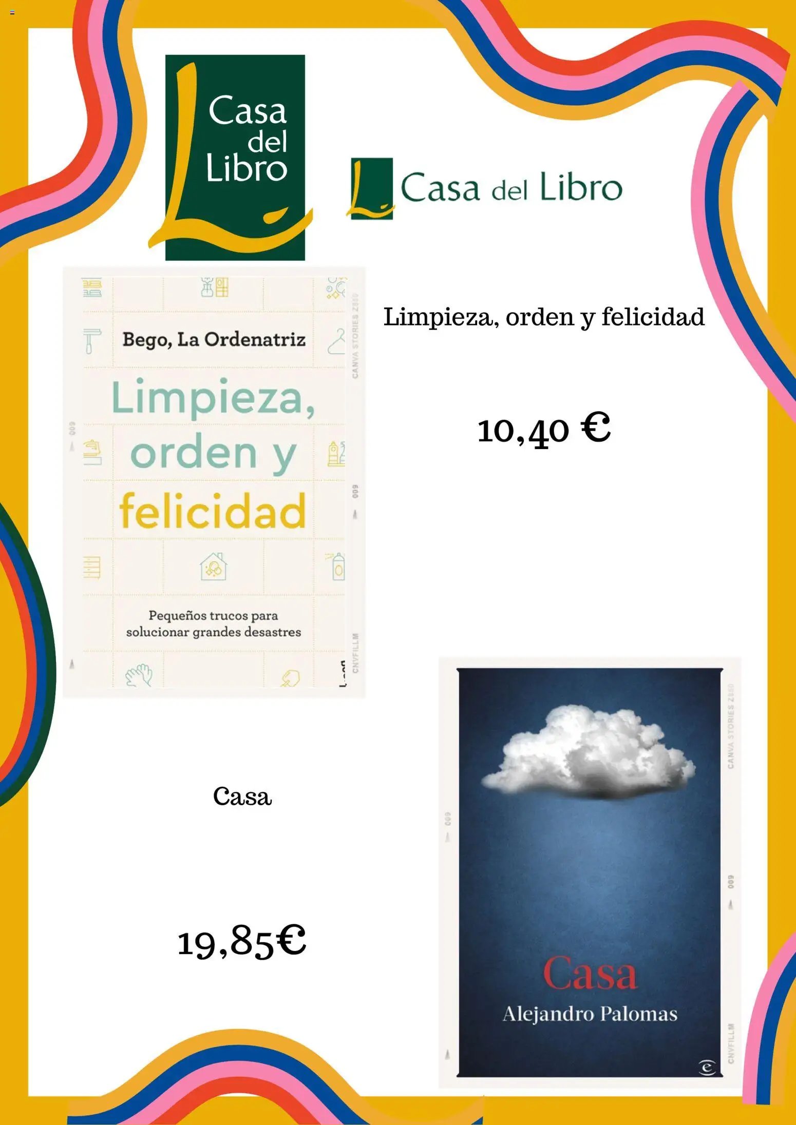 Casa del libro folleto
