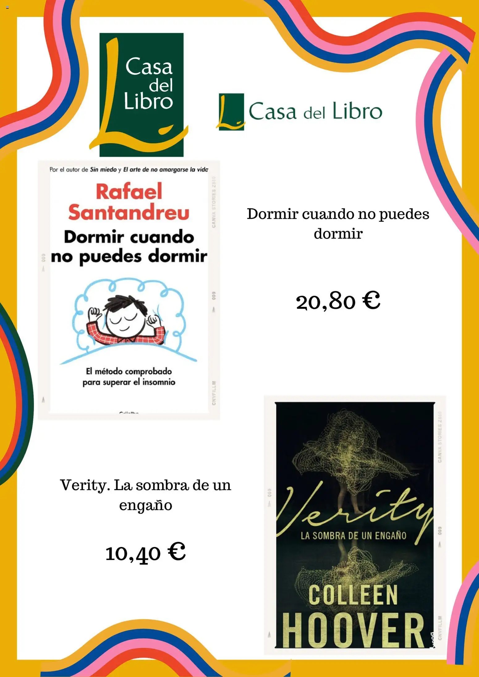 Casa del libro folleto