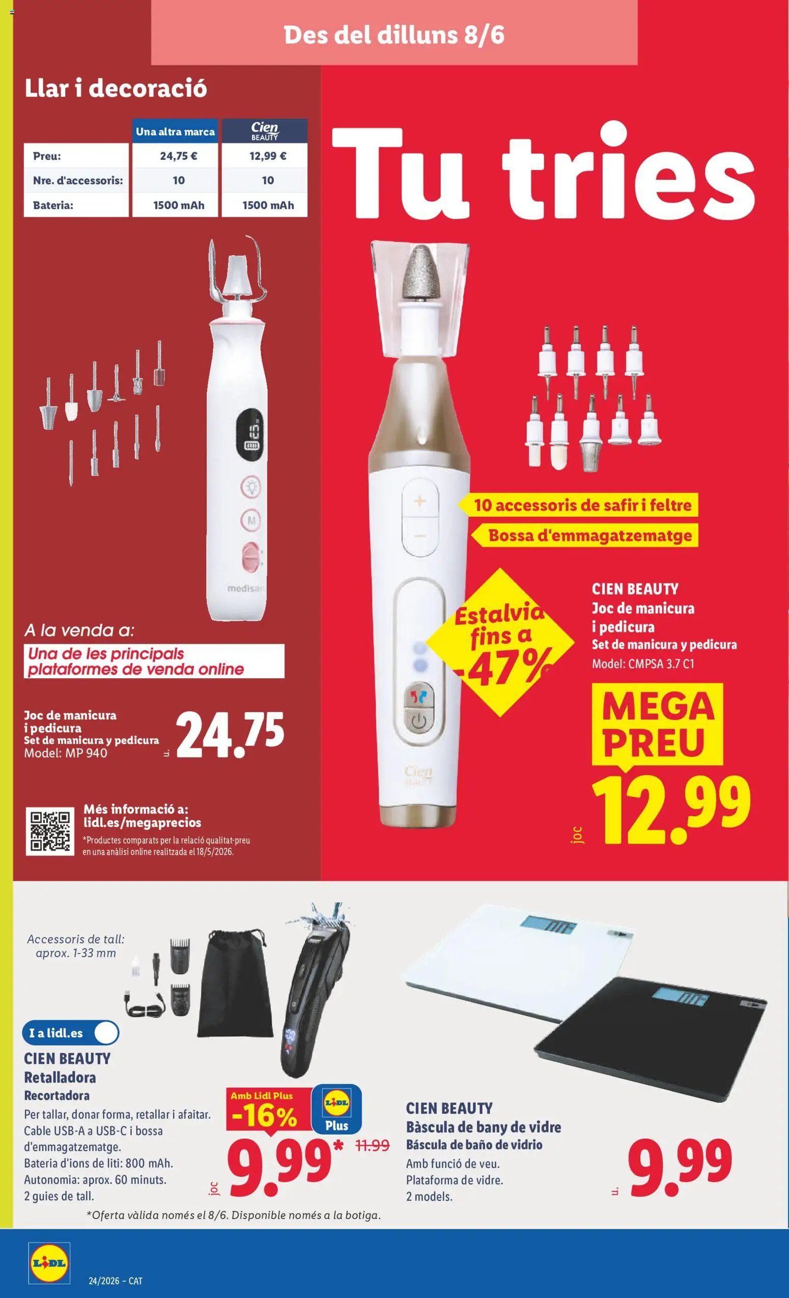 Lidl folleto de bazar