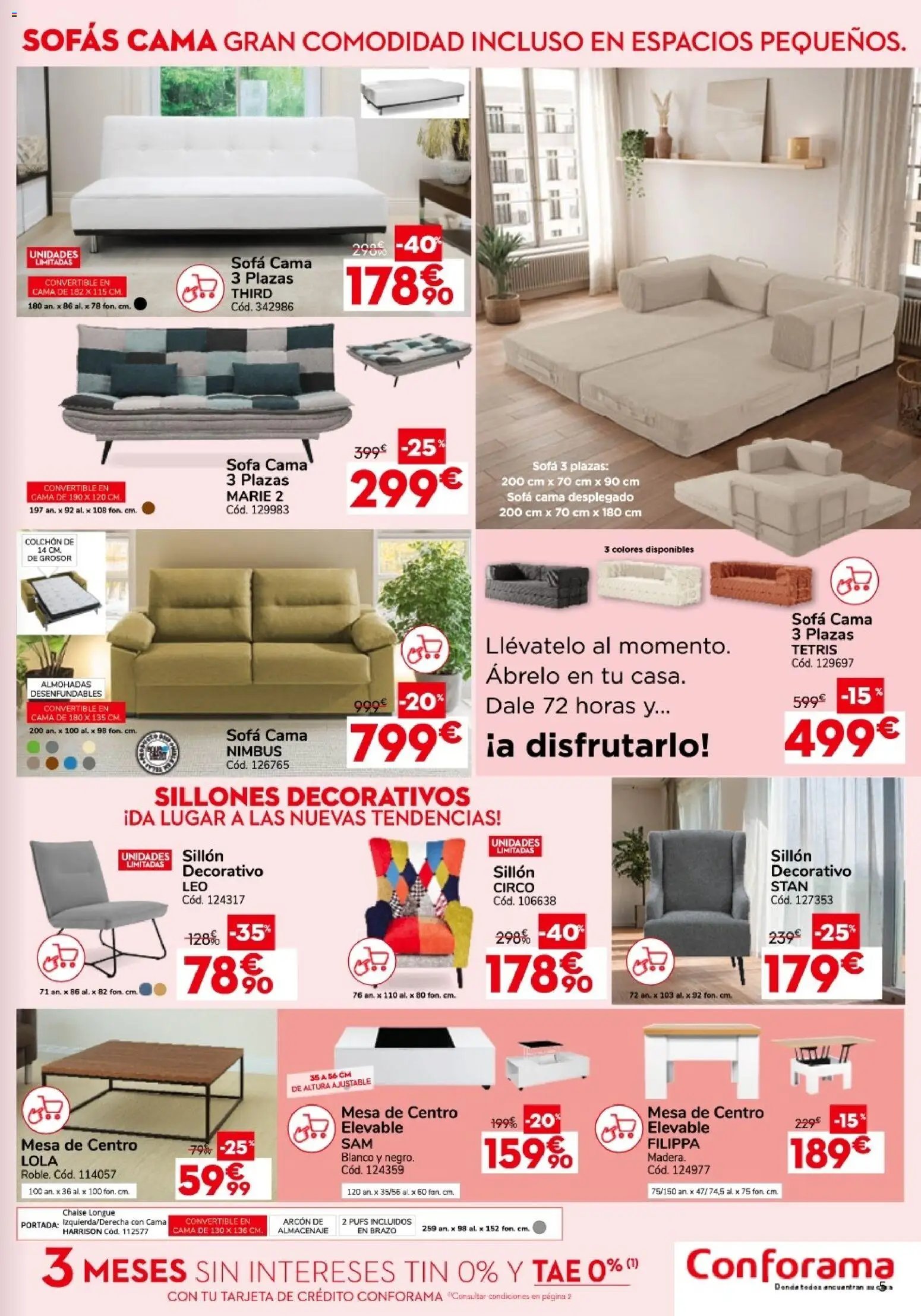 Conforama folleto