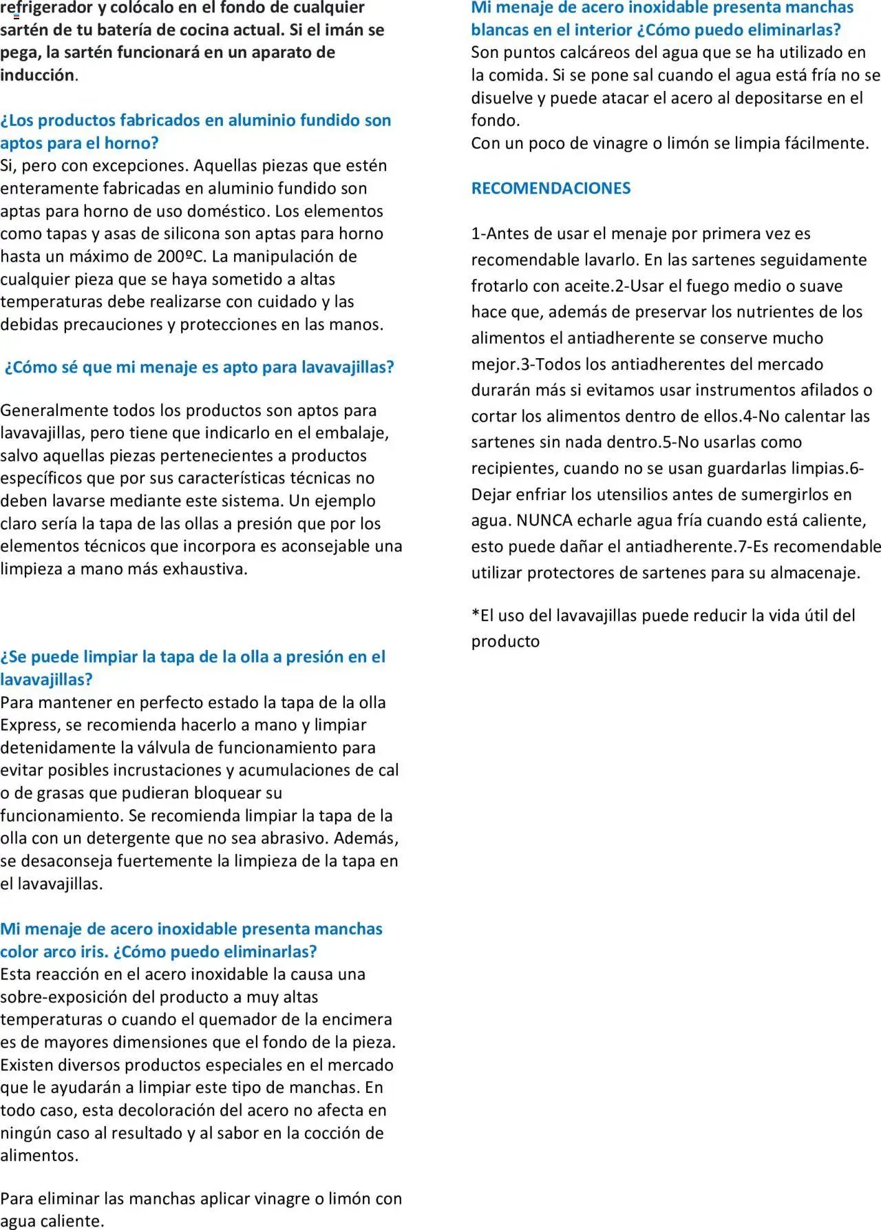 E.Leclerc - Los consejos de la experta en menaje para el hogar