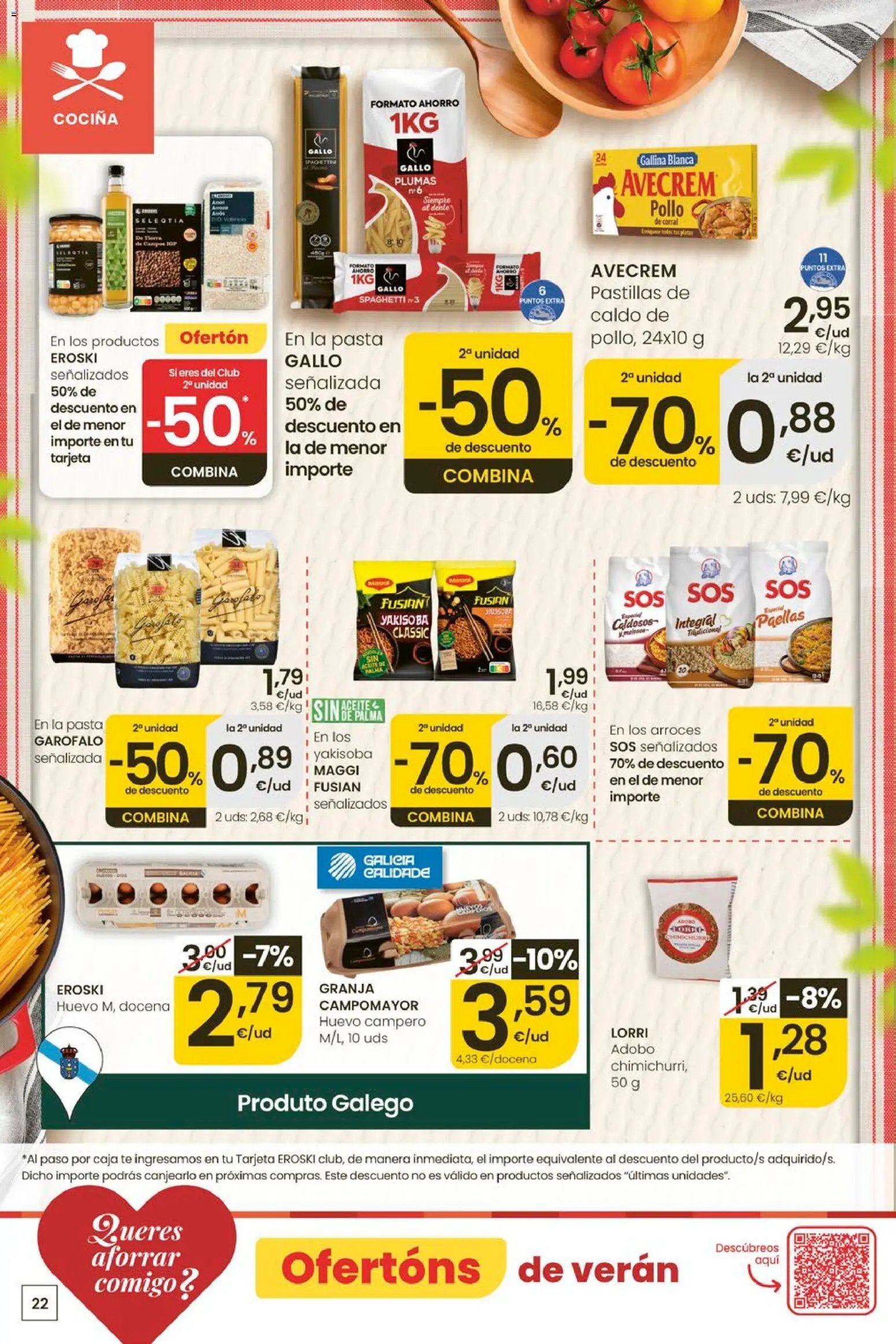 Eroski Ofertóns de verán