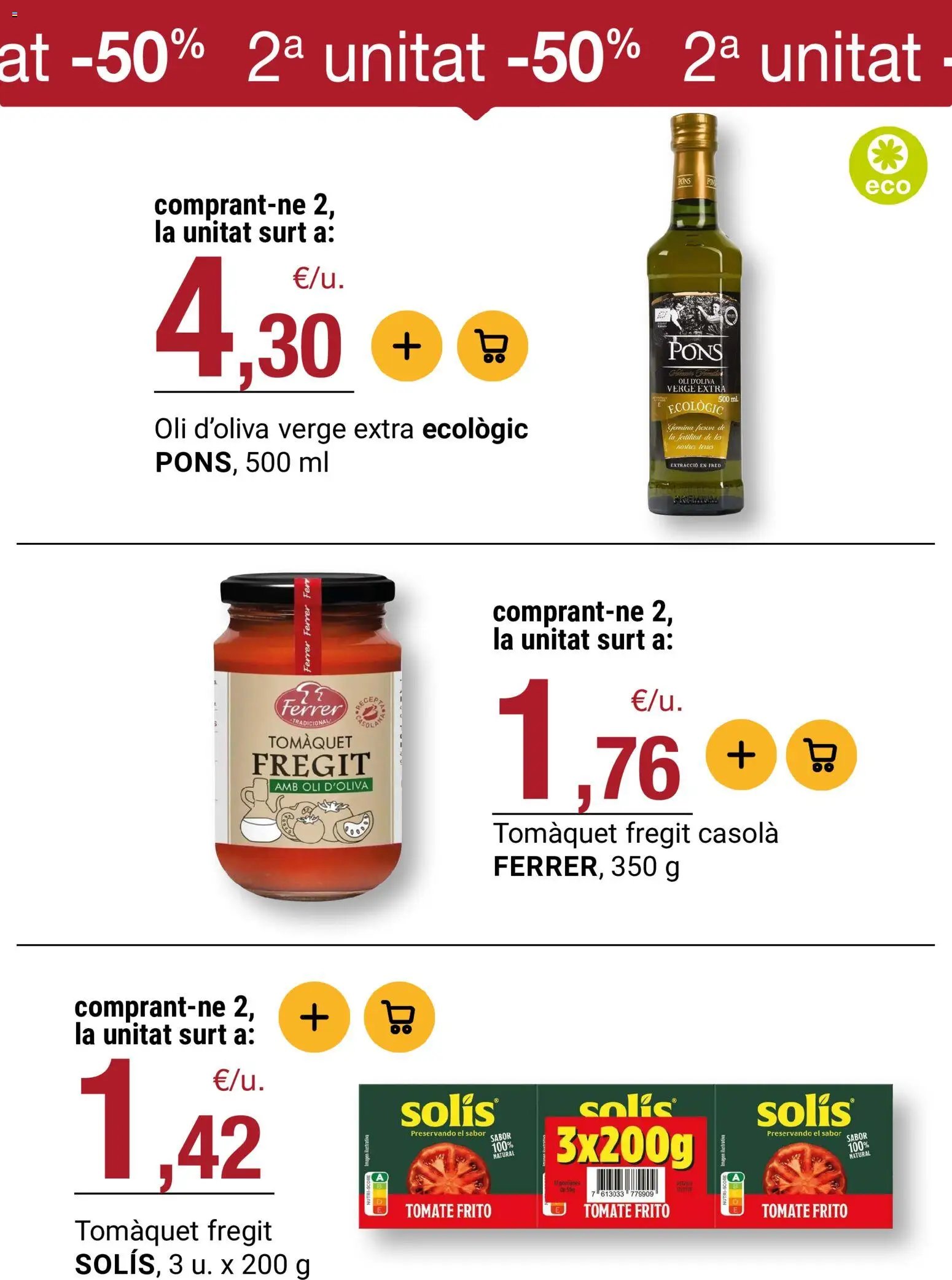 Bonpreu folleto