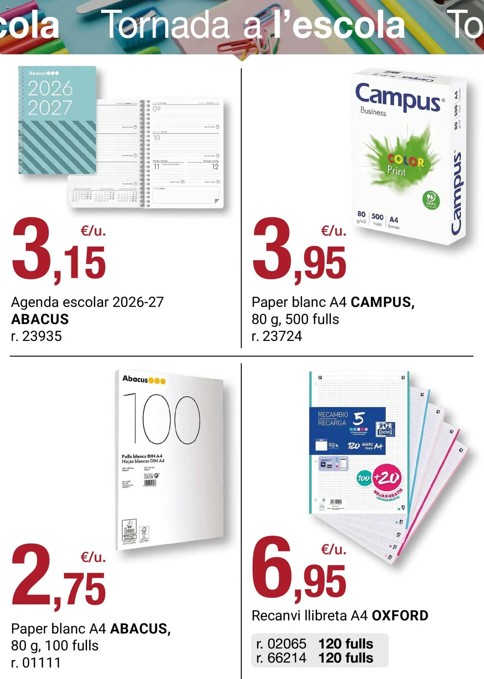 Bonpreu folleto