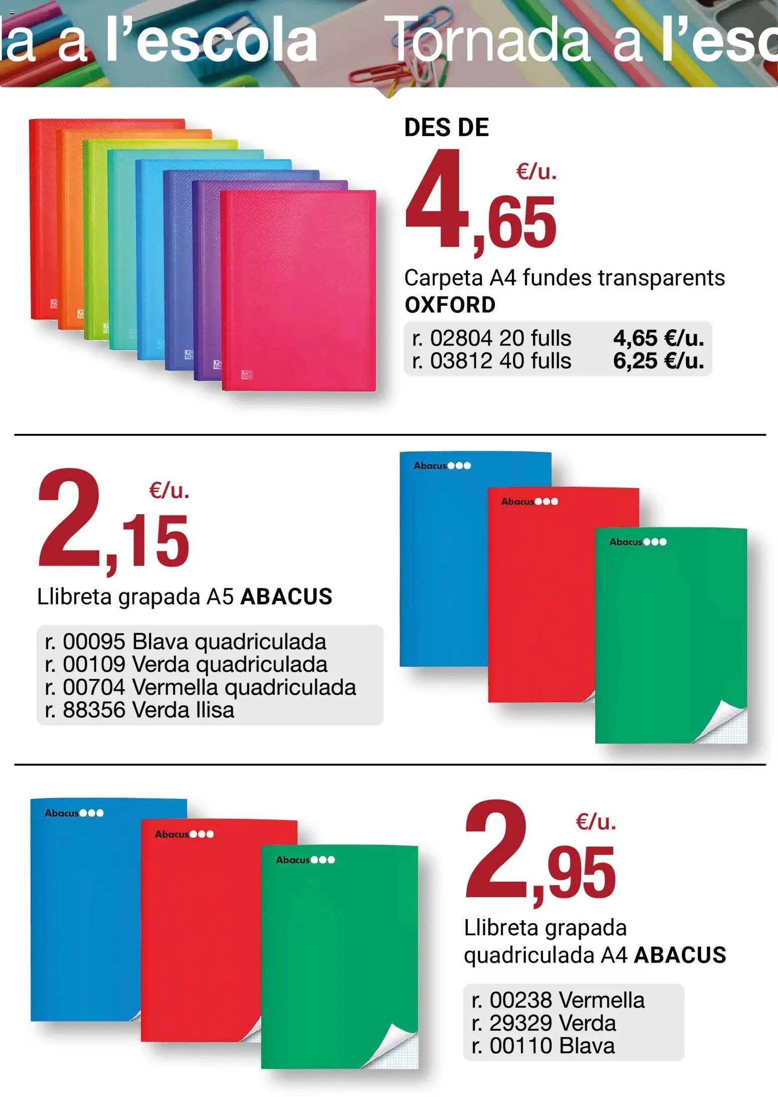 Bonpreu folleto