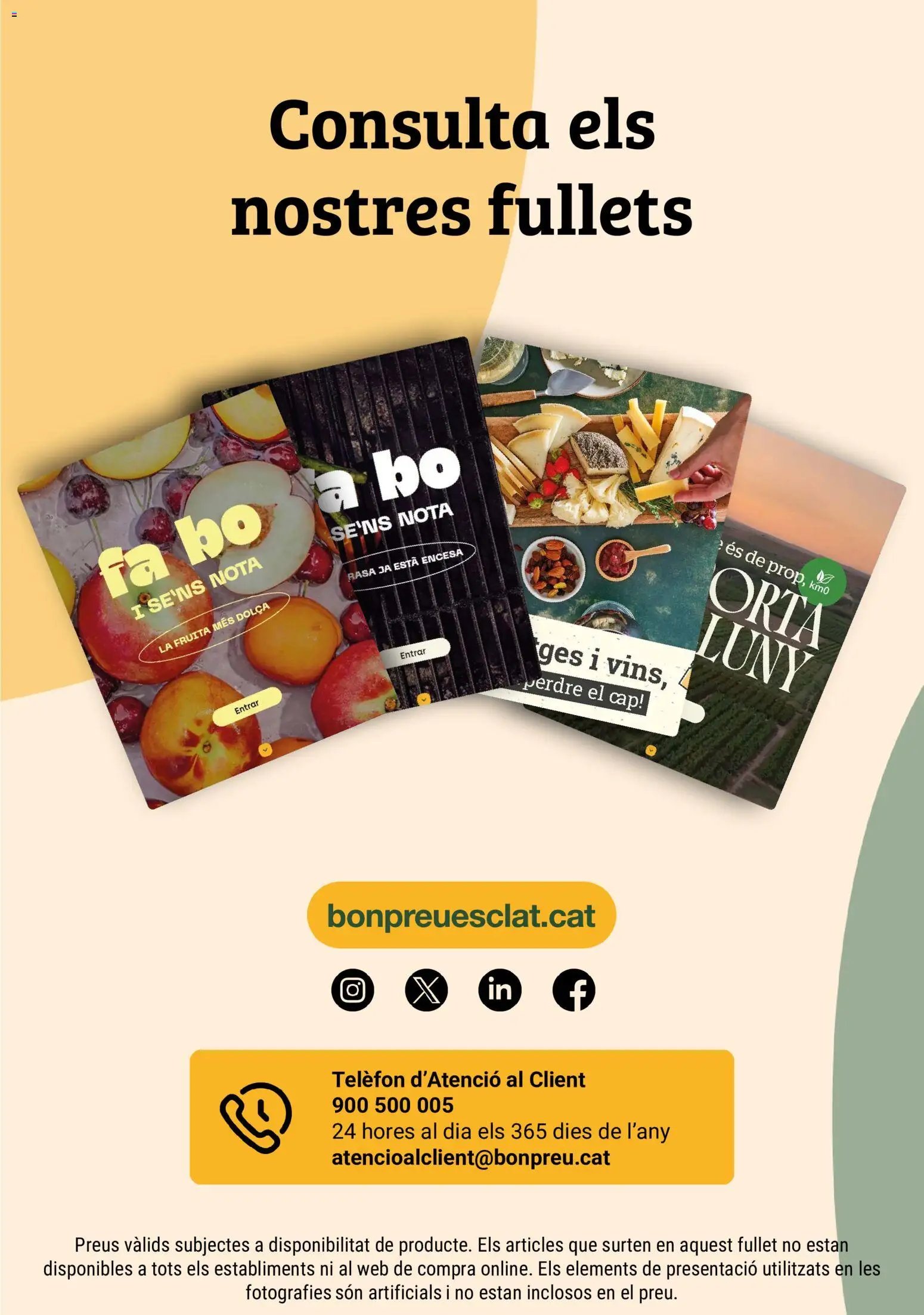 Bonpreu folleto