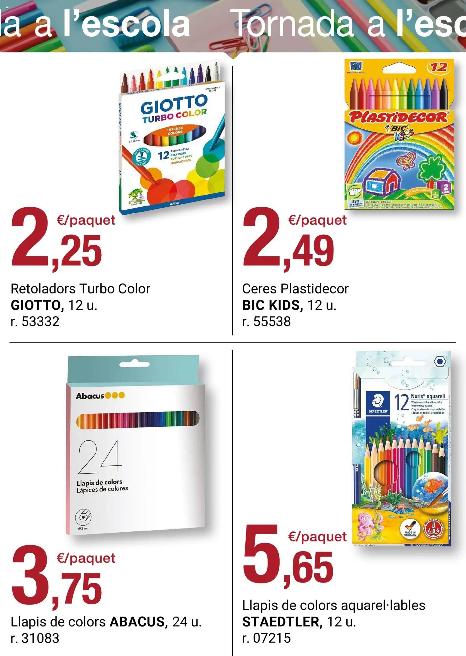 Bonpreu folleto