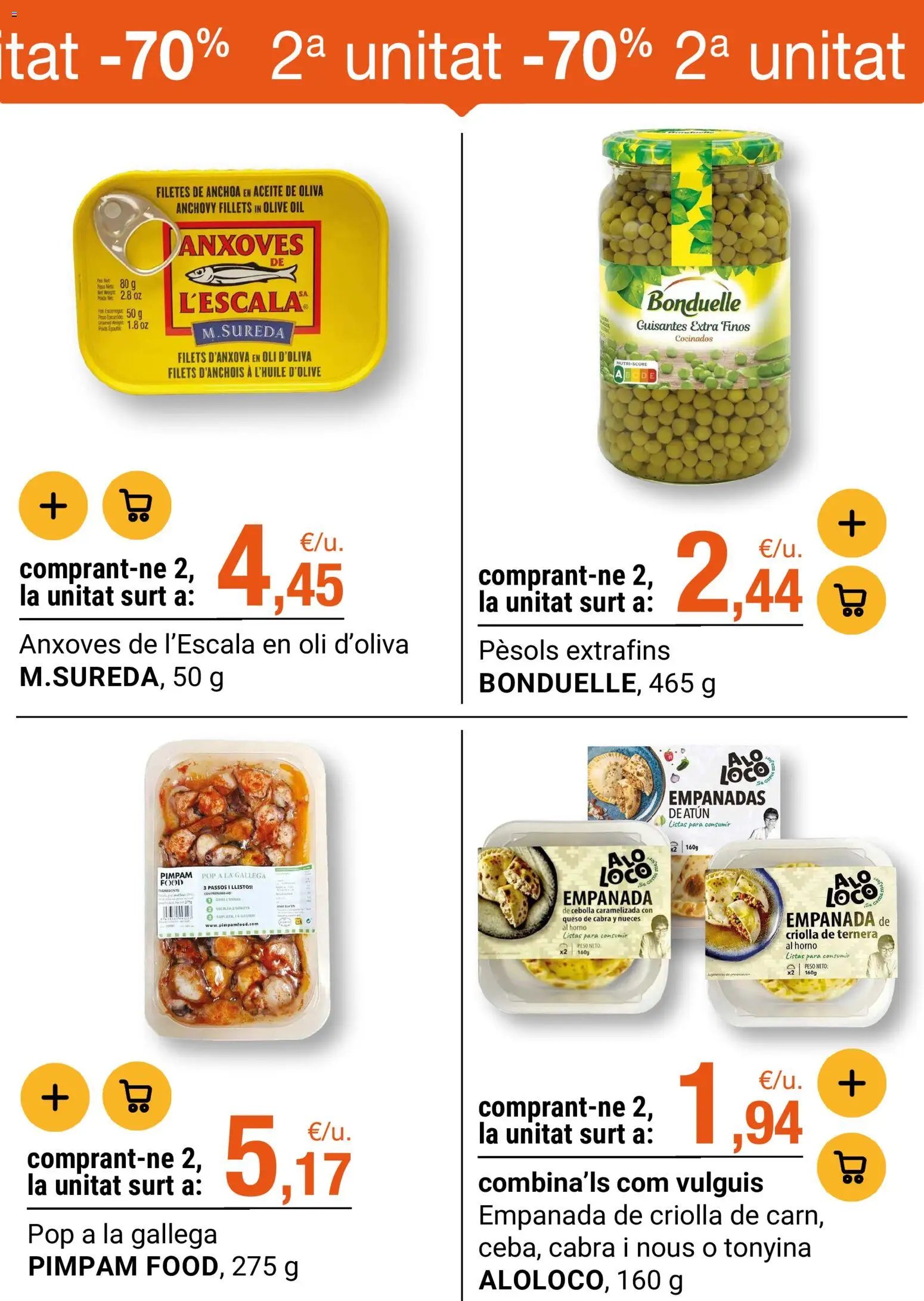 Bonpreu folleto