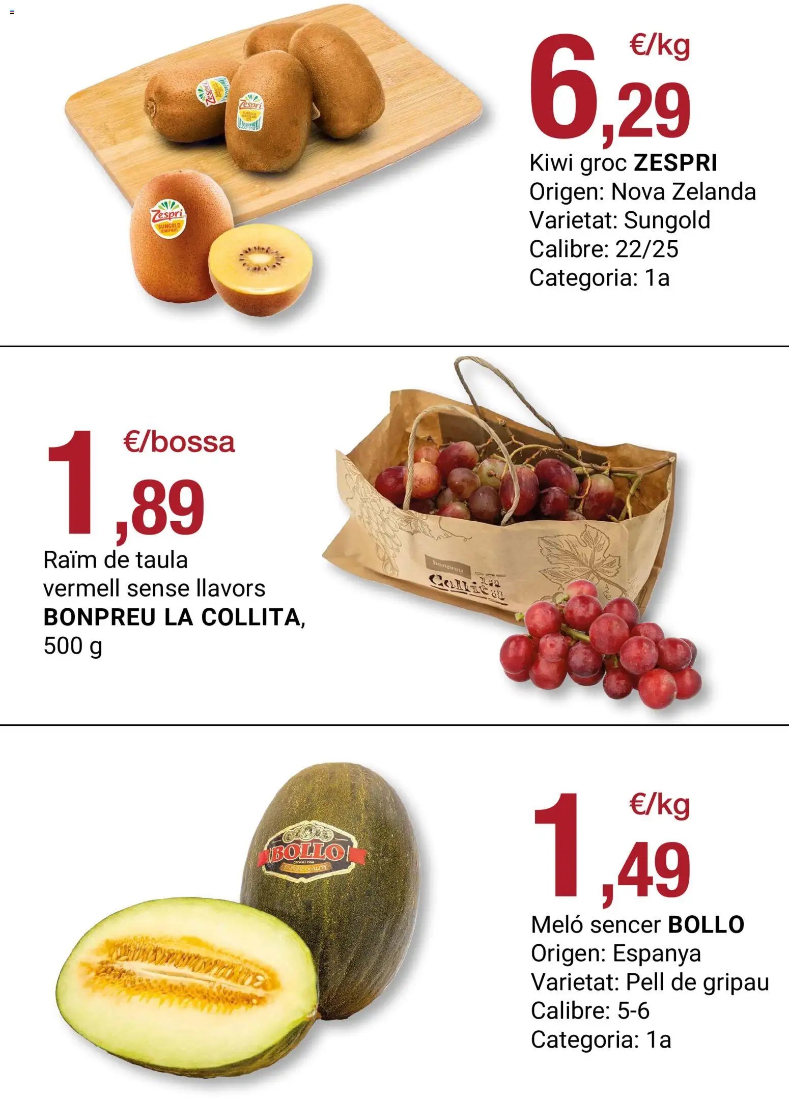 Bonpreu folleto