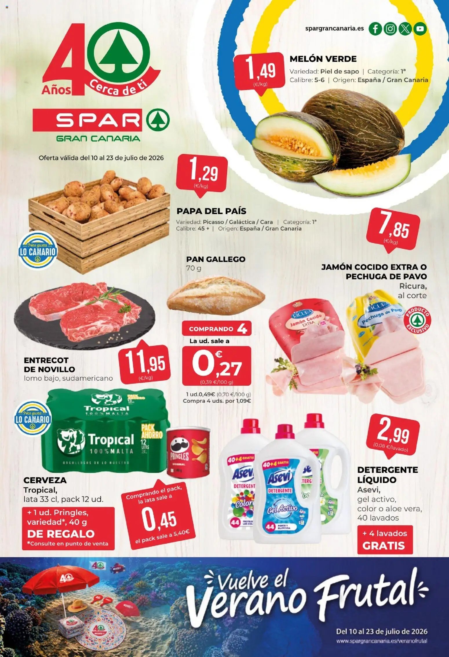 Spar folleto