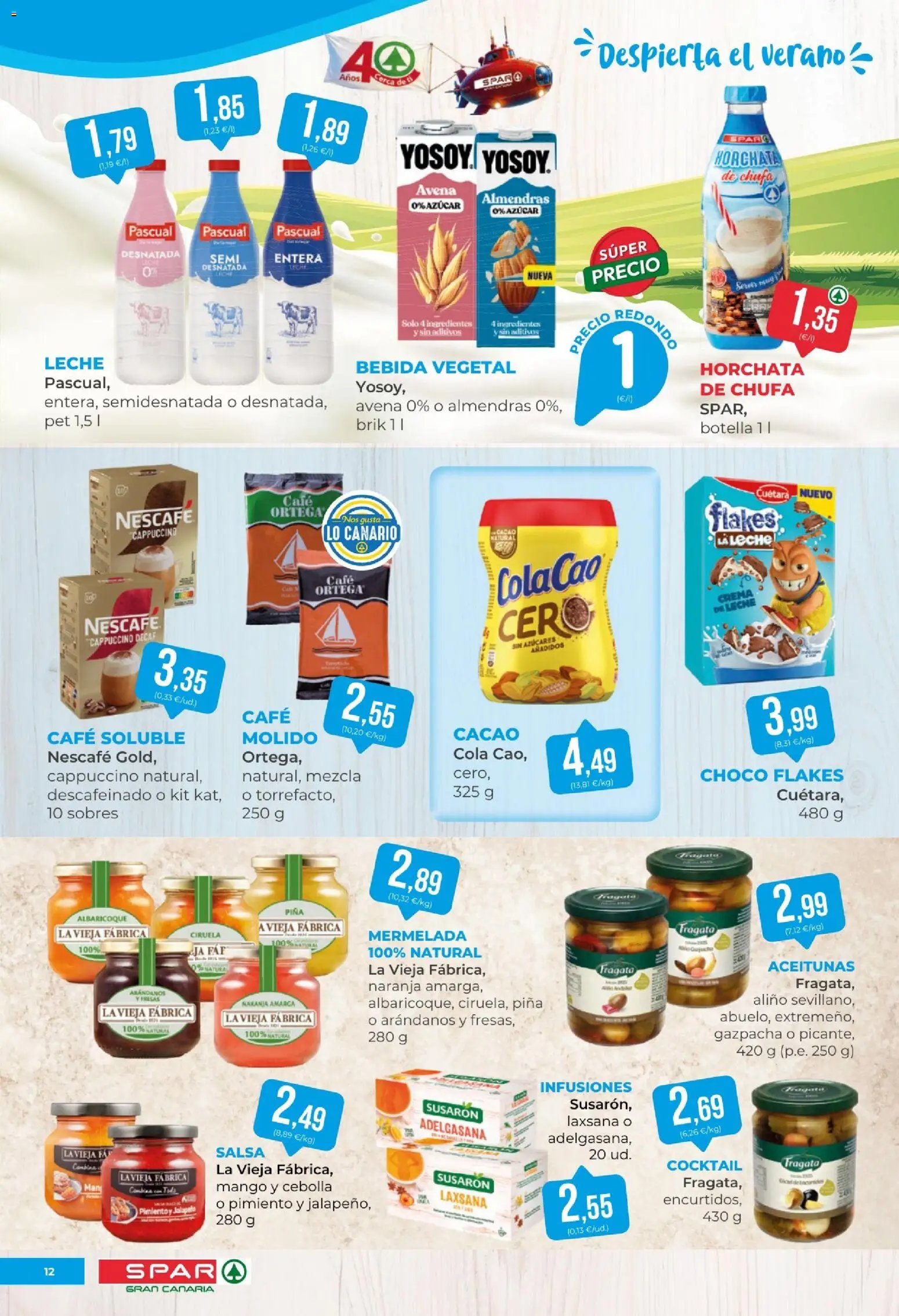 Spar folleto