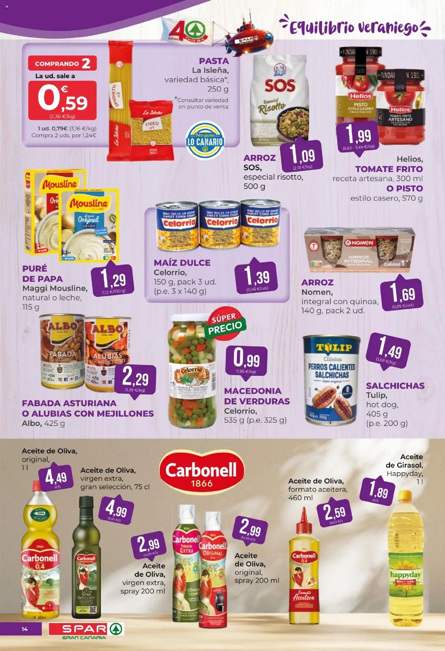 Spar folleto