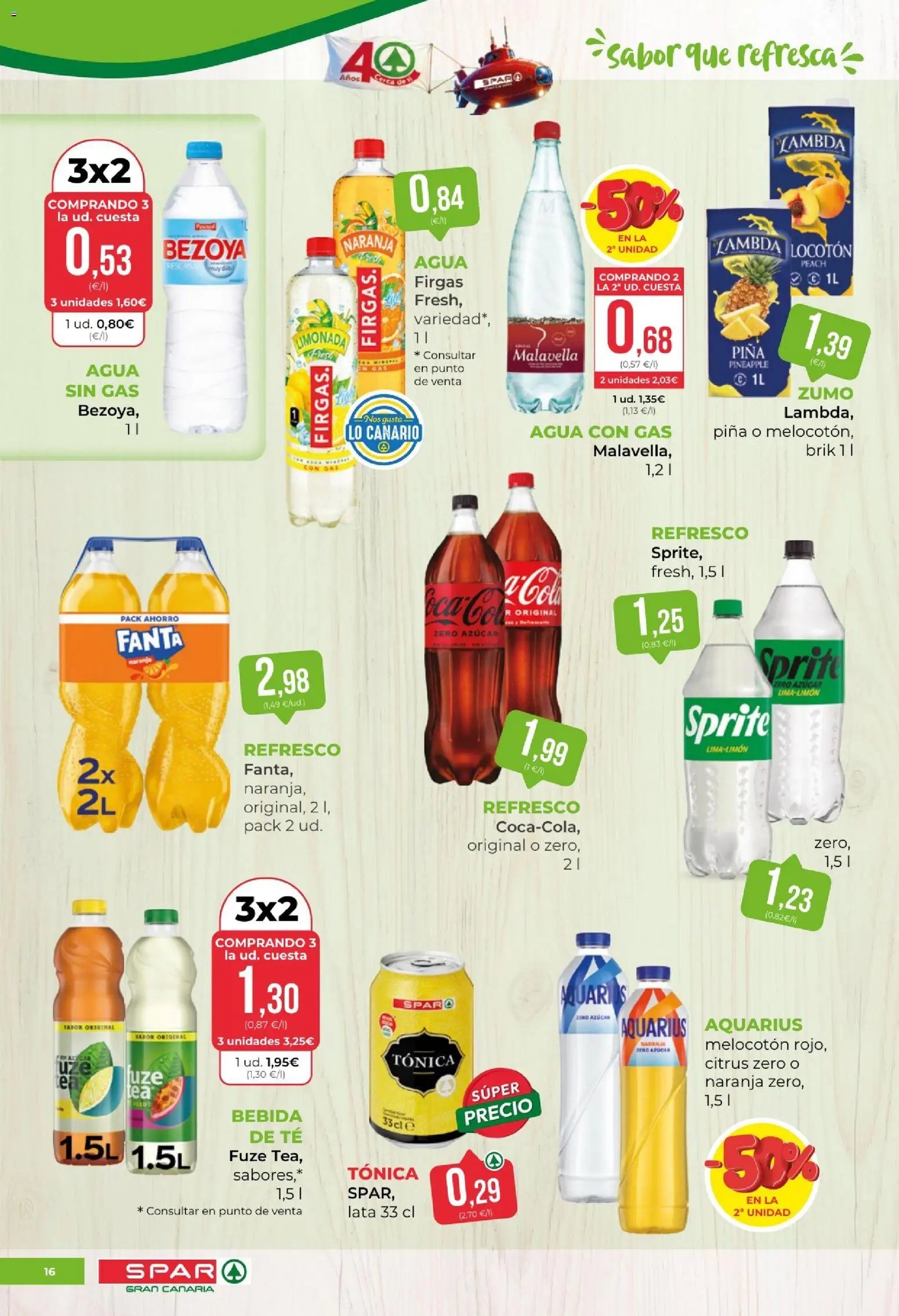 Spar folleto