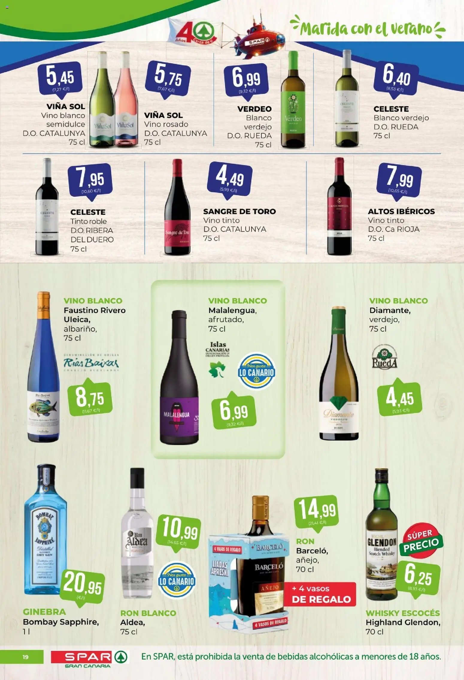 Spar folleto