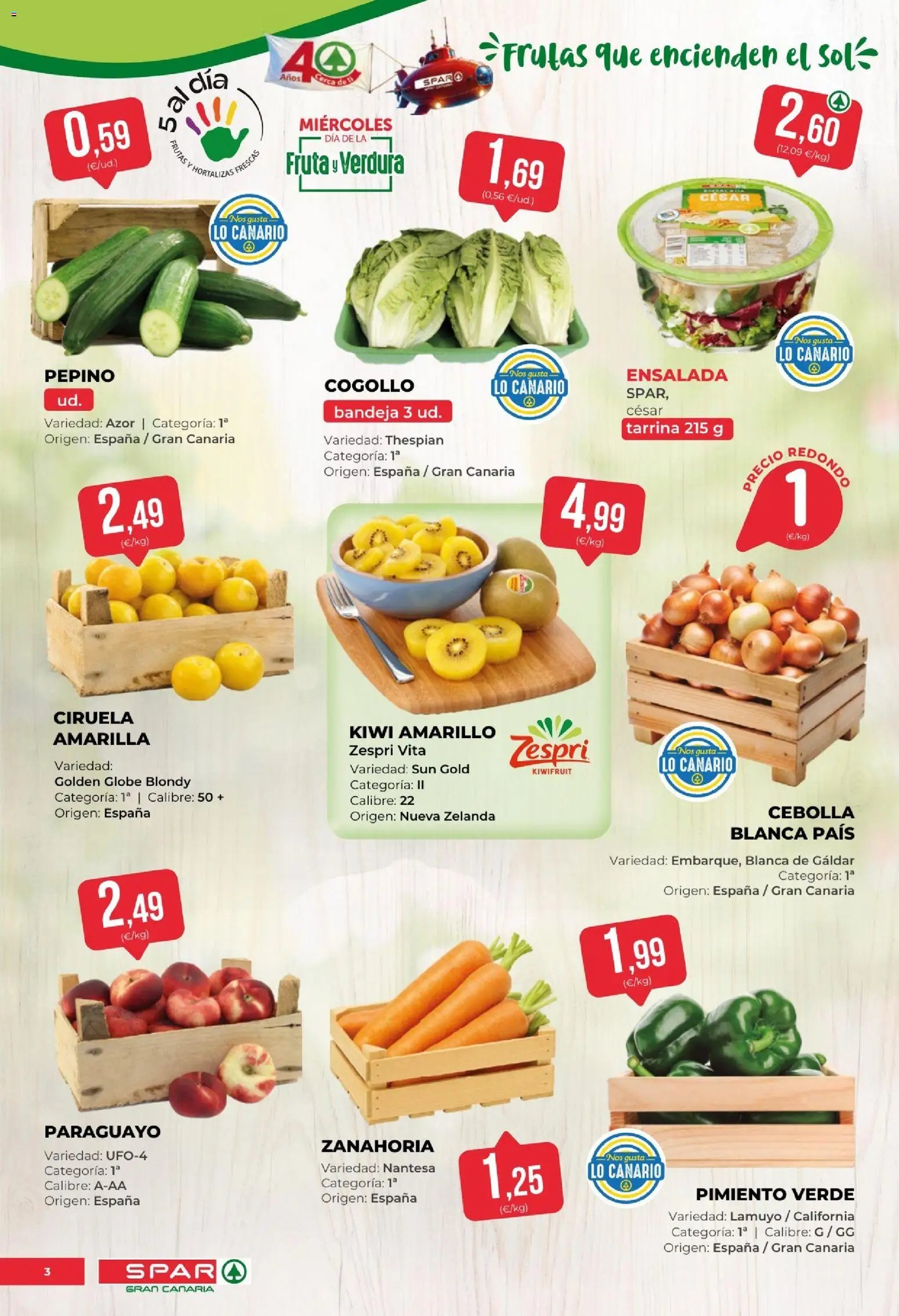 Spar folleto
