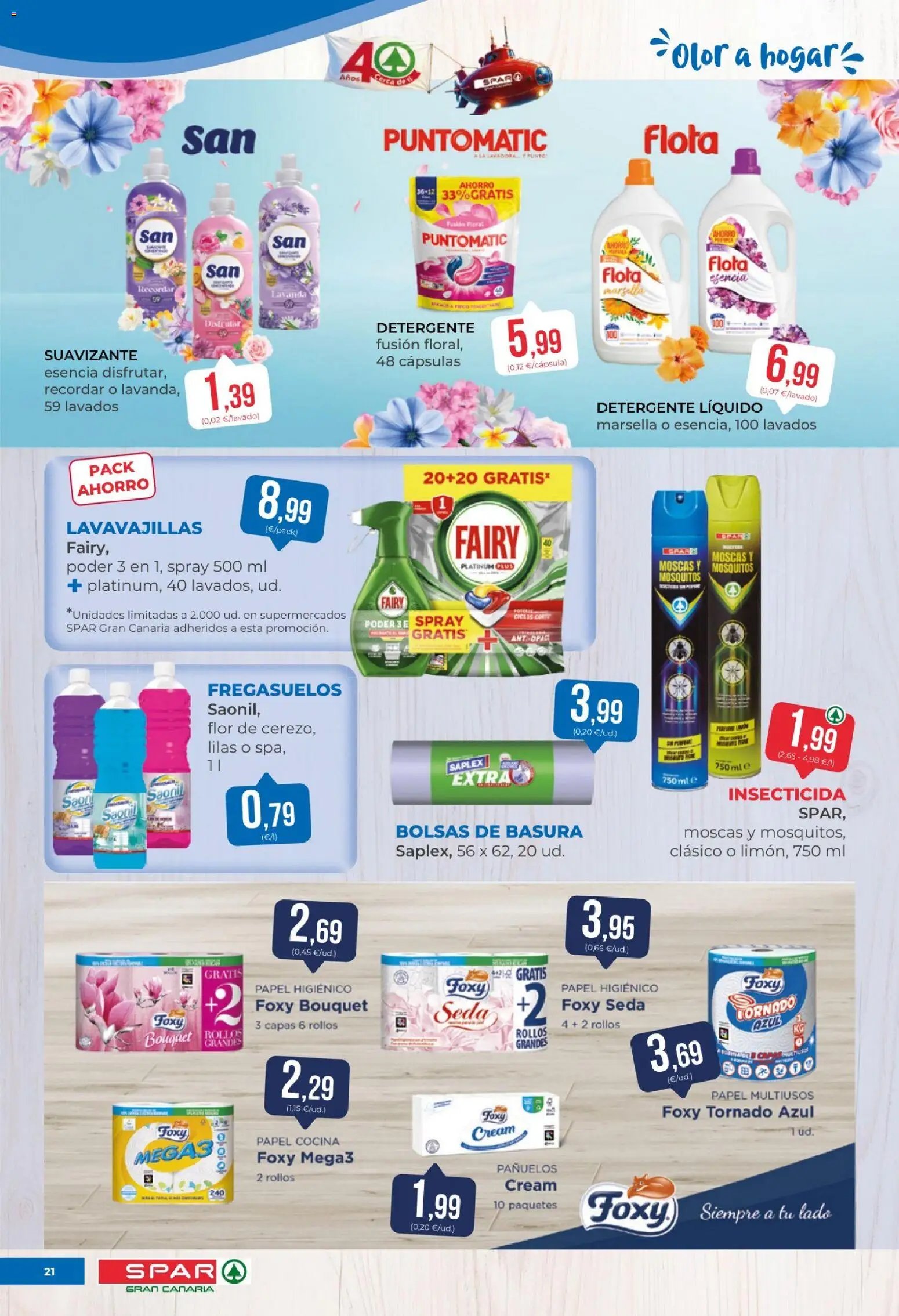 Spar folleto