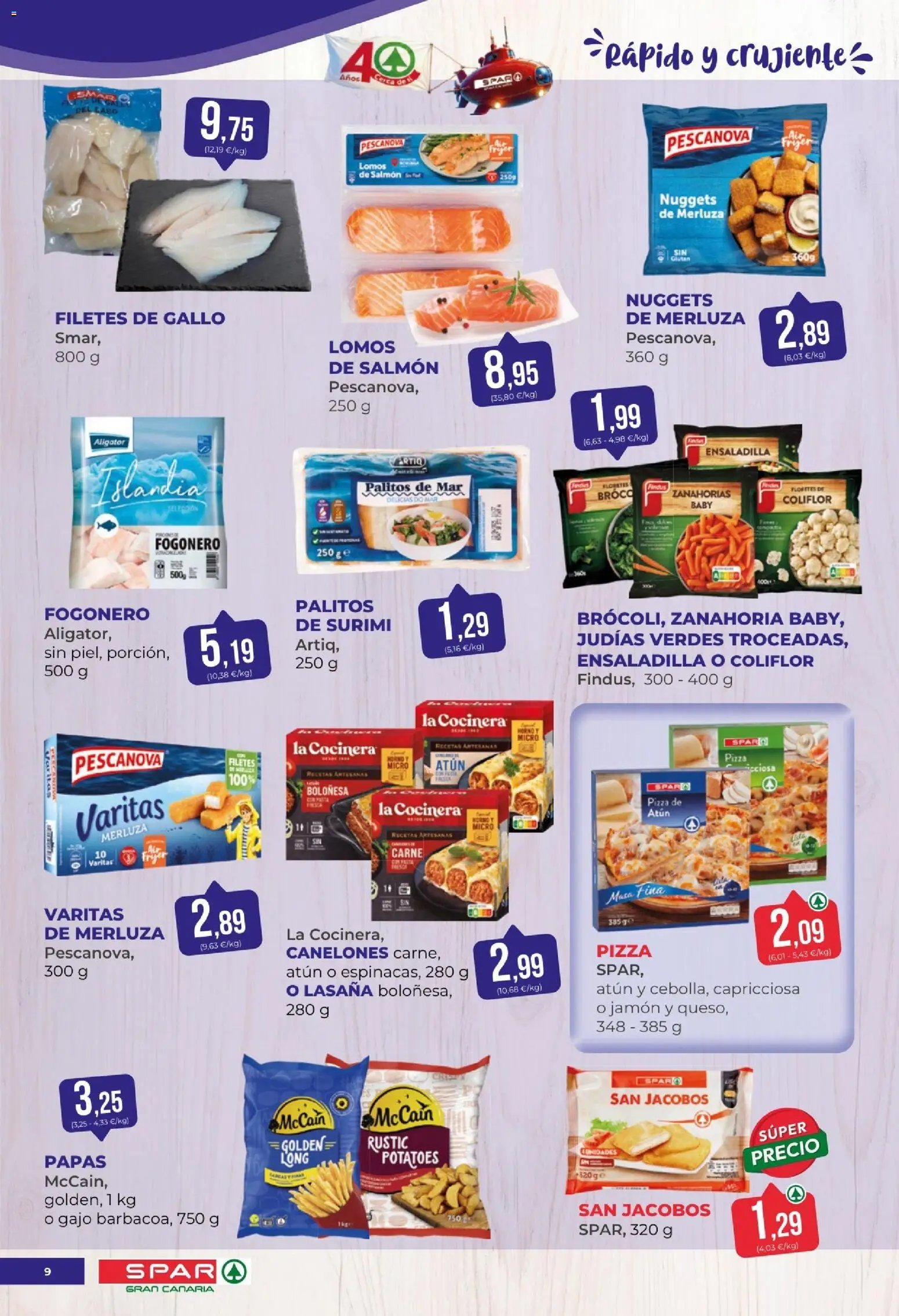 Spar folleto