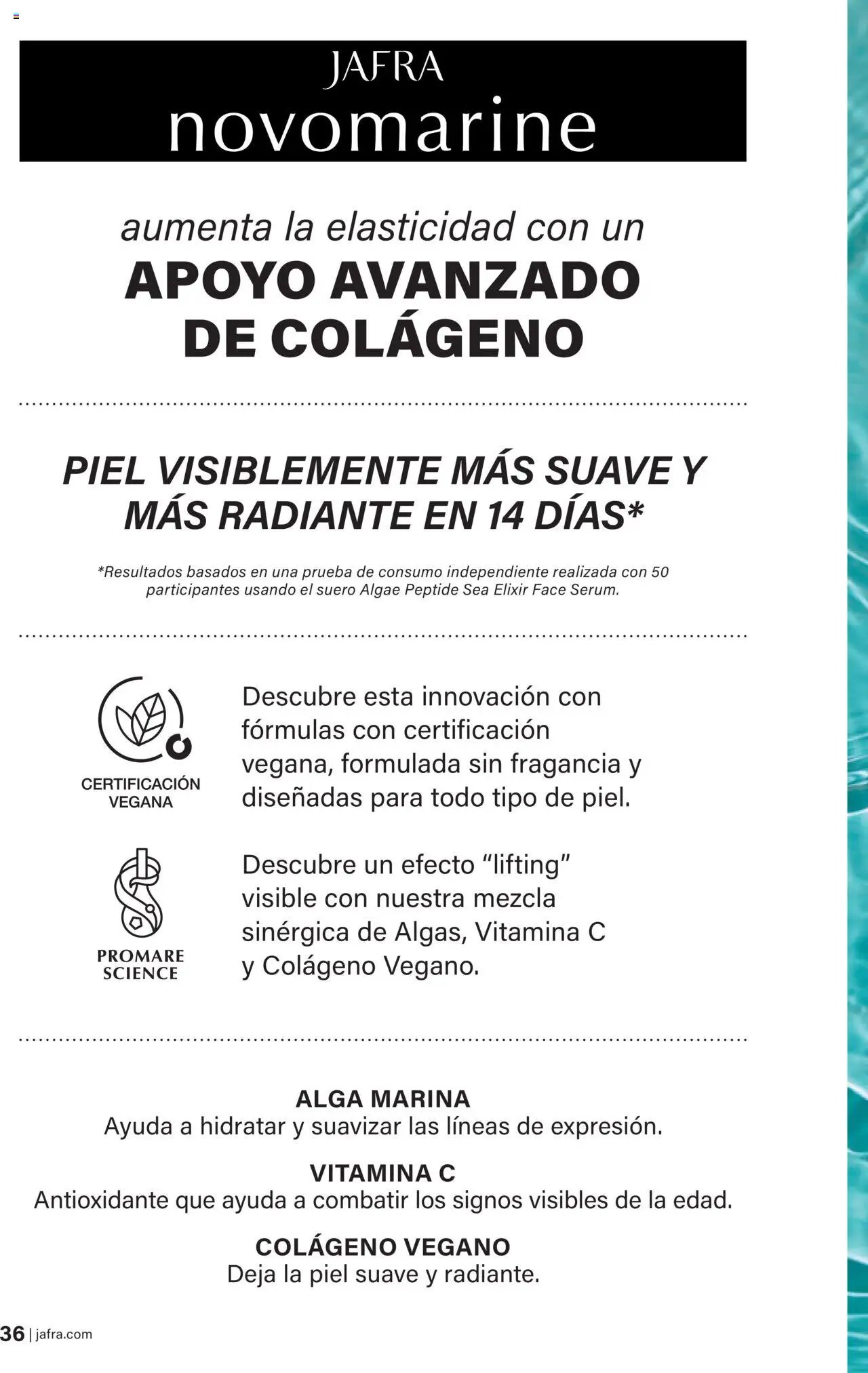 JAFRA folleto