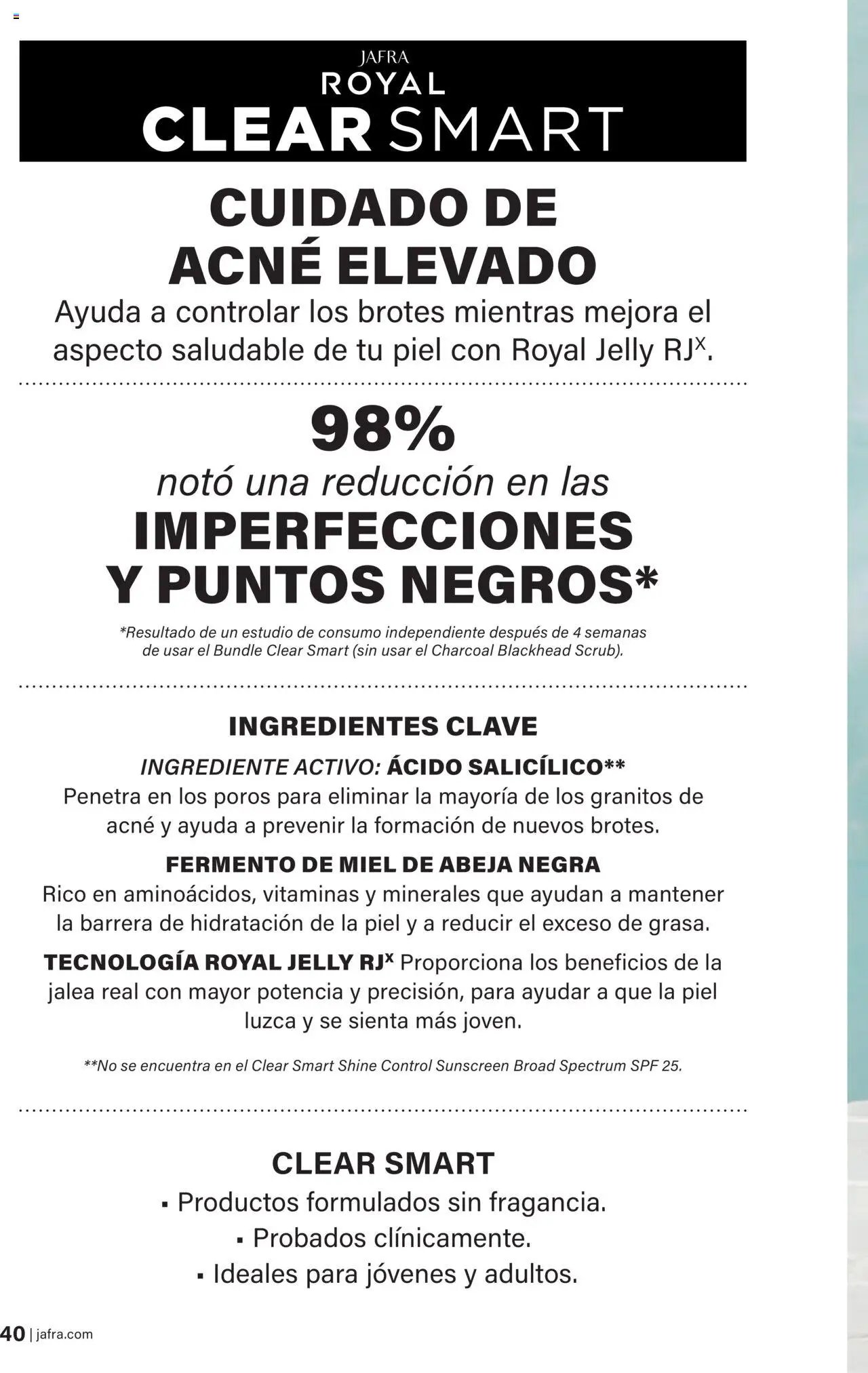 JAFRA folleto